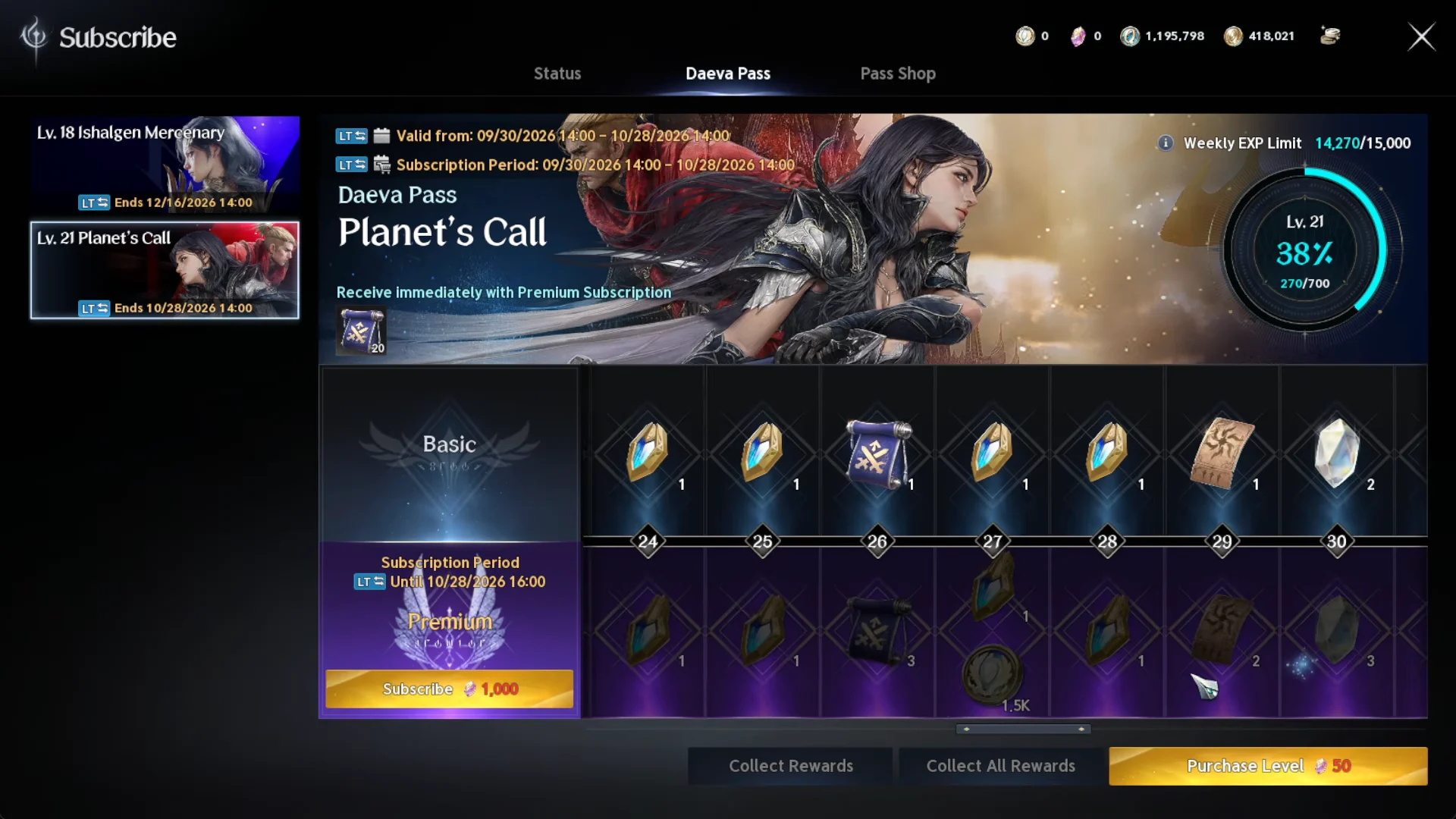 Planet's Call Pass & Odyle Energy