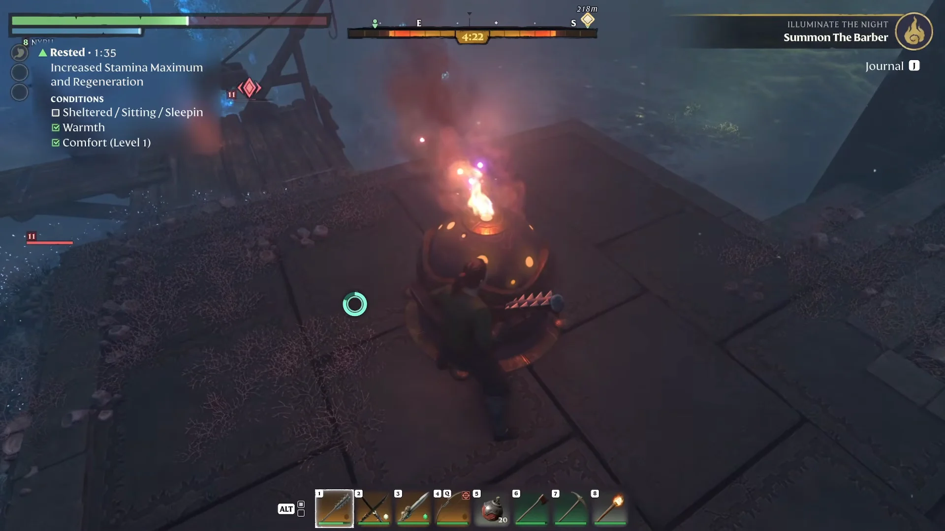 Tip #5: Fast travel from Shroud beacons