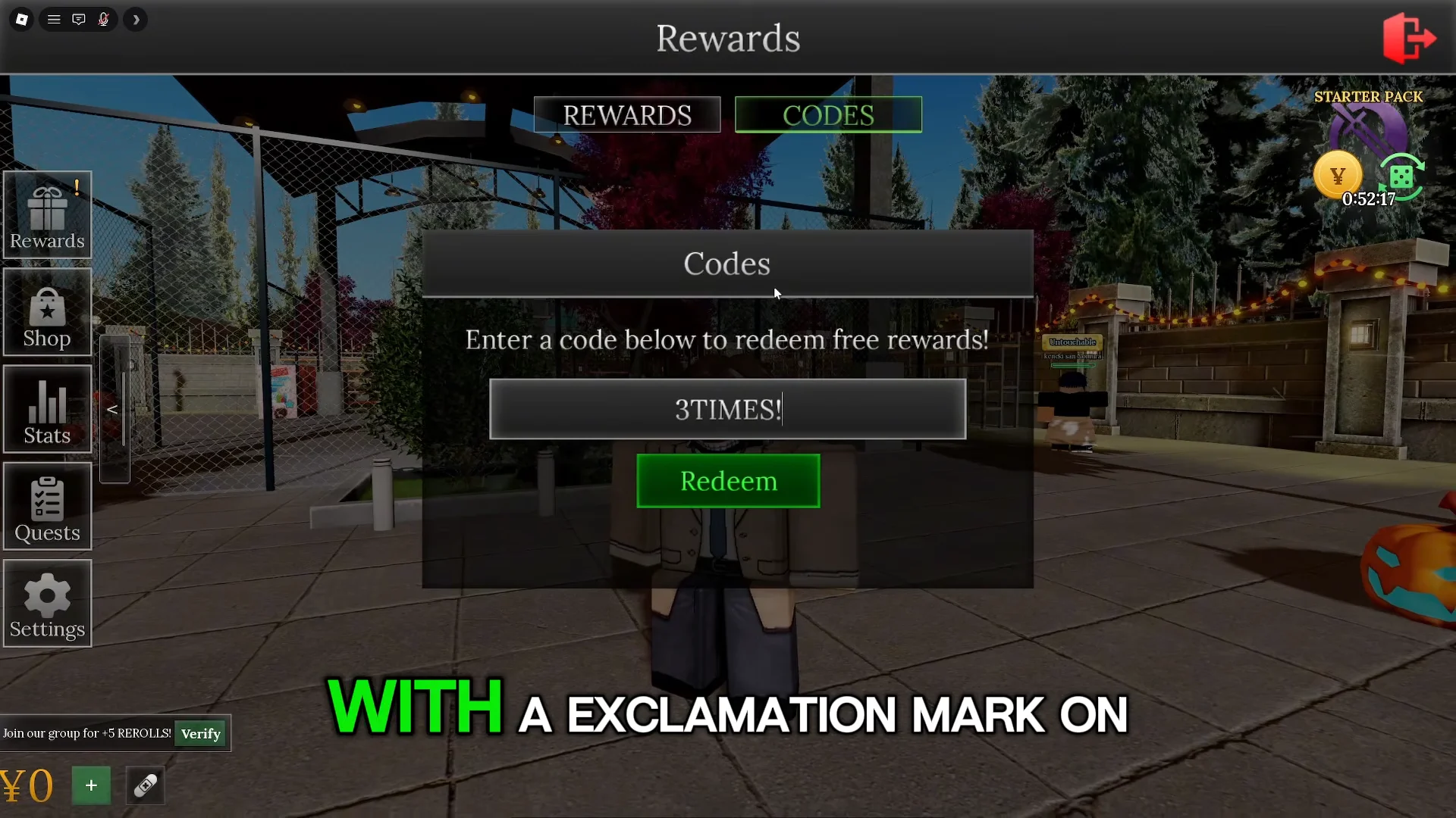 Testing Additional Codes