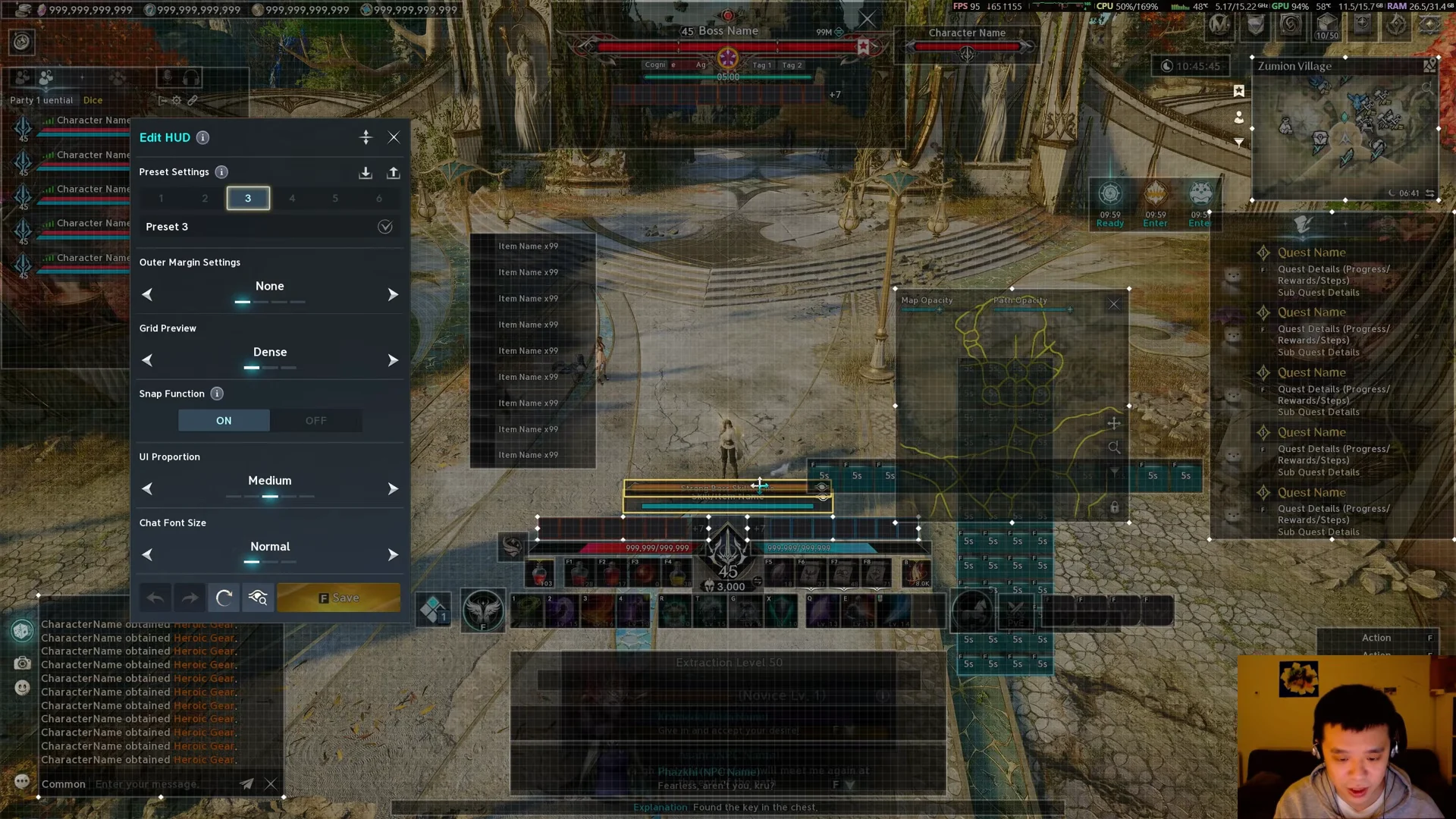 Repositioning UI Elements