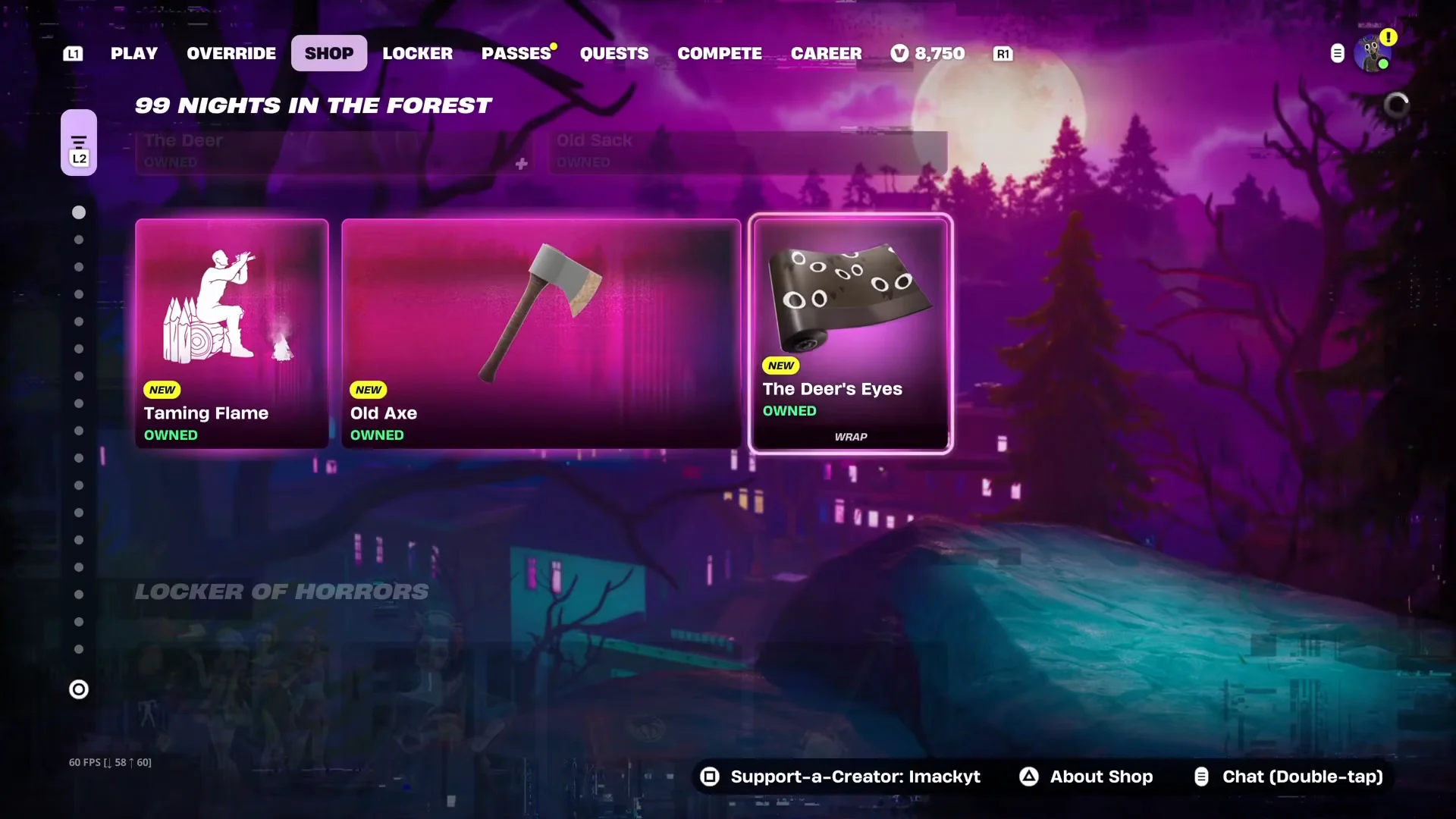 Item Shop Showcase