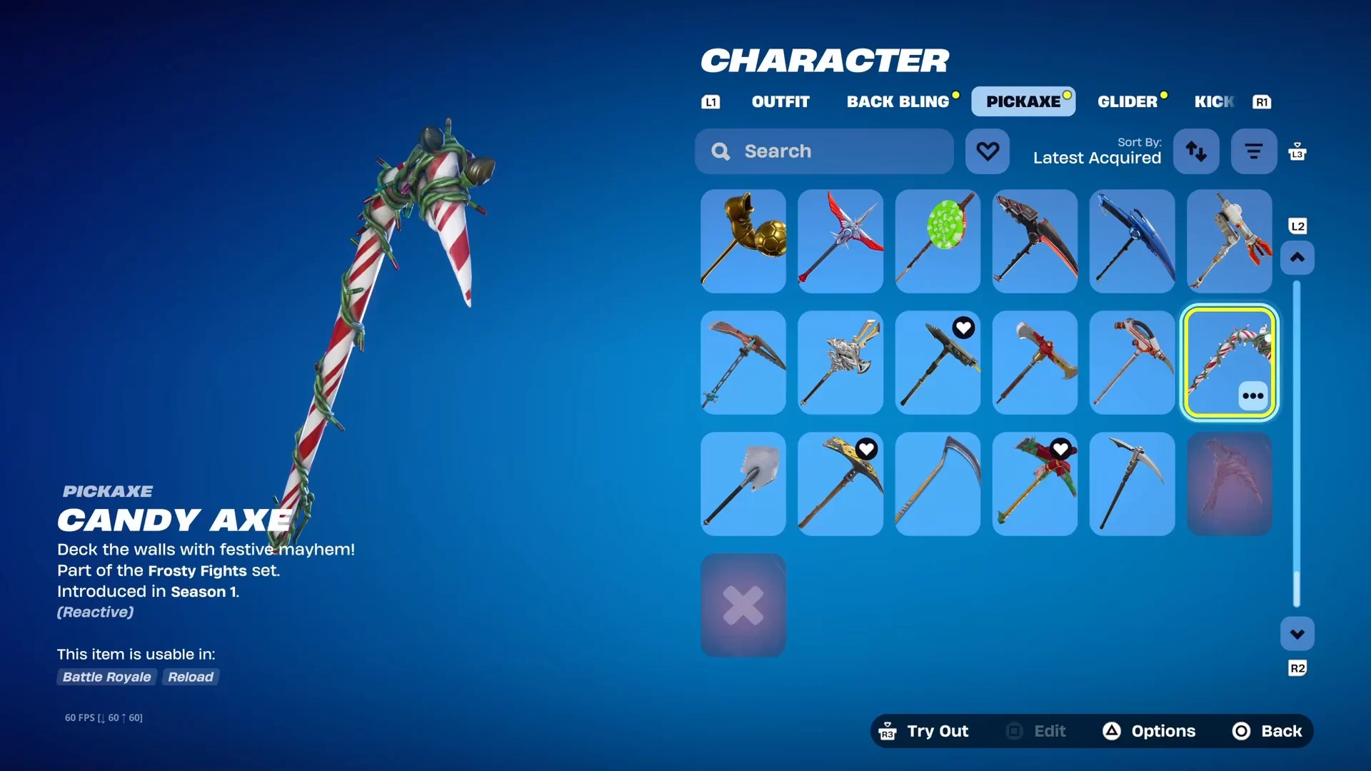 Candy Axe Comparison