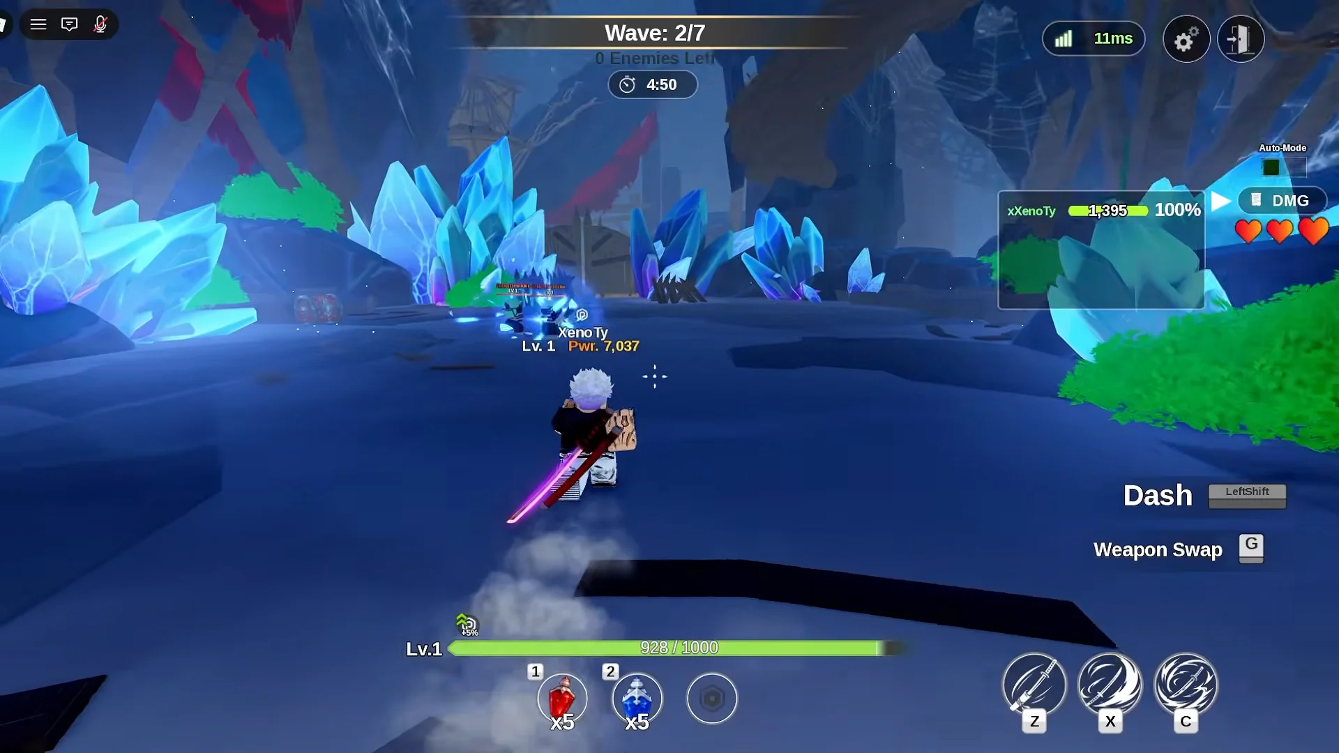 Wave 2 Combat