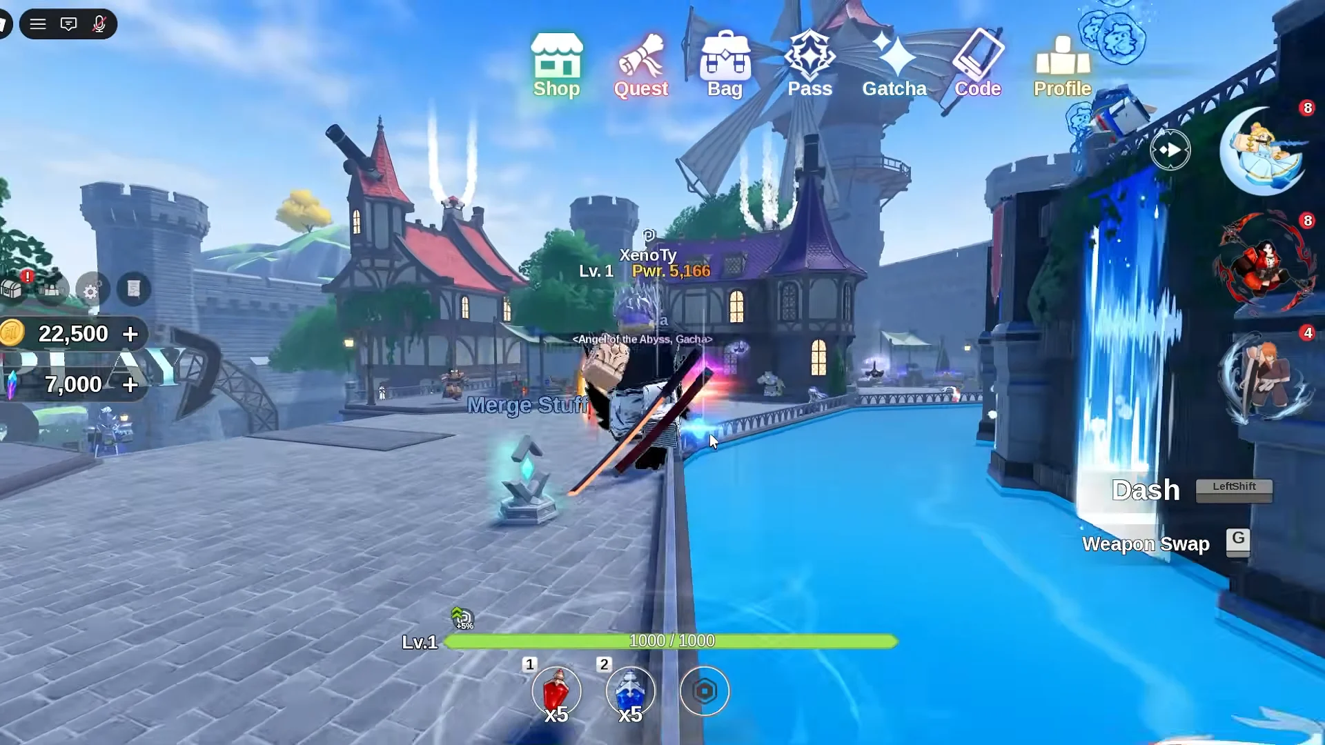 Exploring the Hub Town