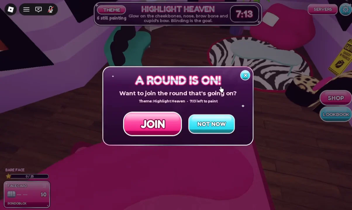 Round notification