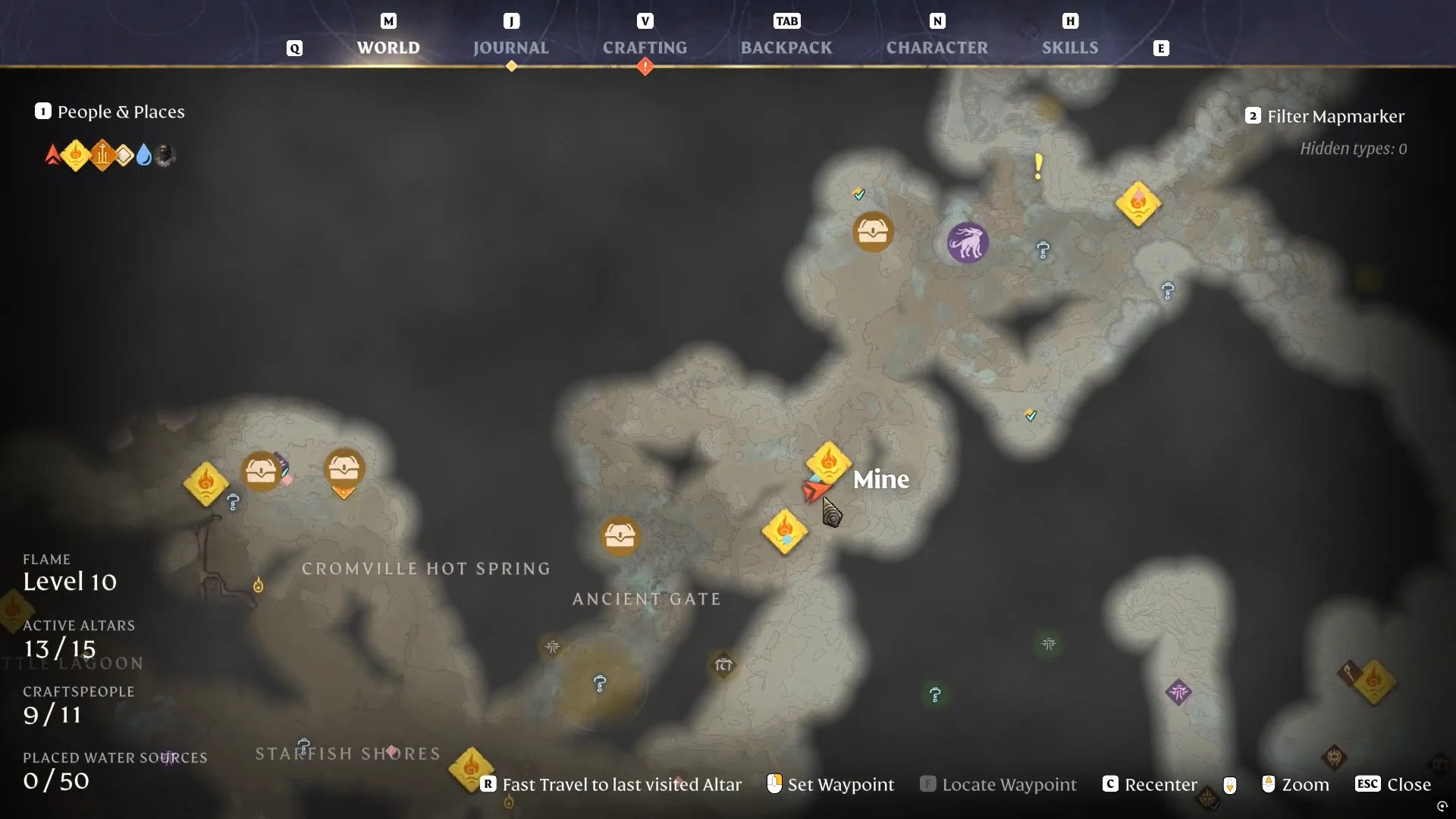 Map Location for Method 1