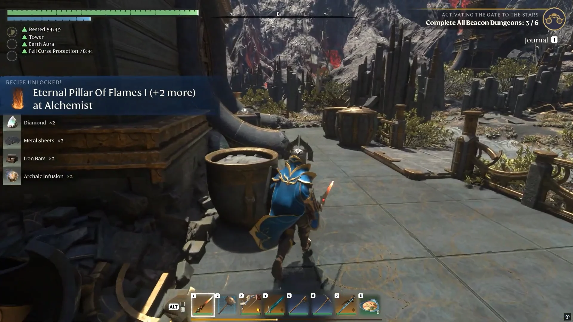 Scavenging Scrap in Volcanic Biome
