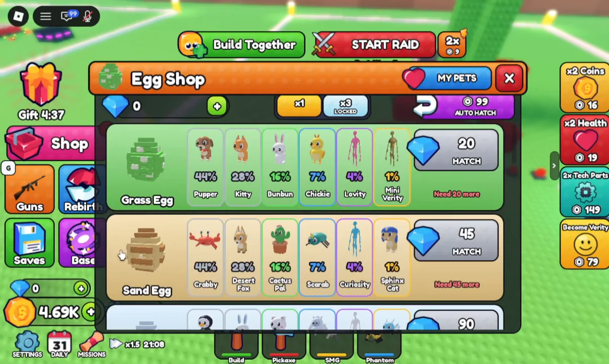 Egg Shop Stall and Menu