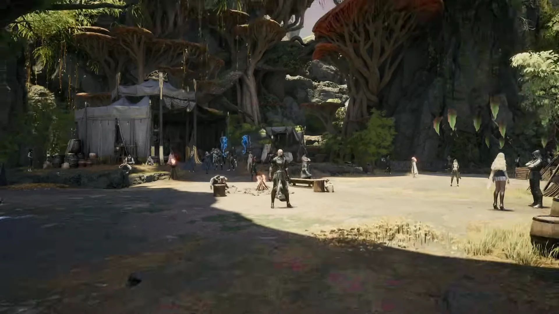 Demonstration of toggling HUD
