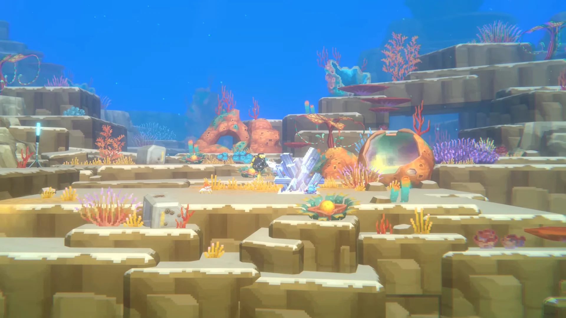 Alien Biome Diving Gameplay