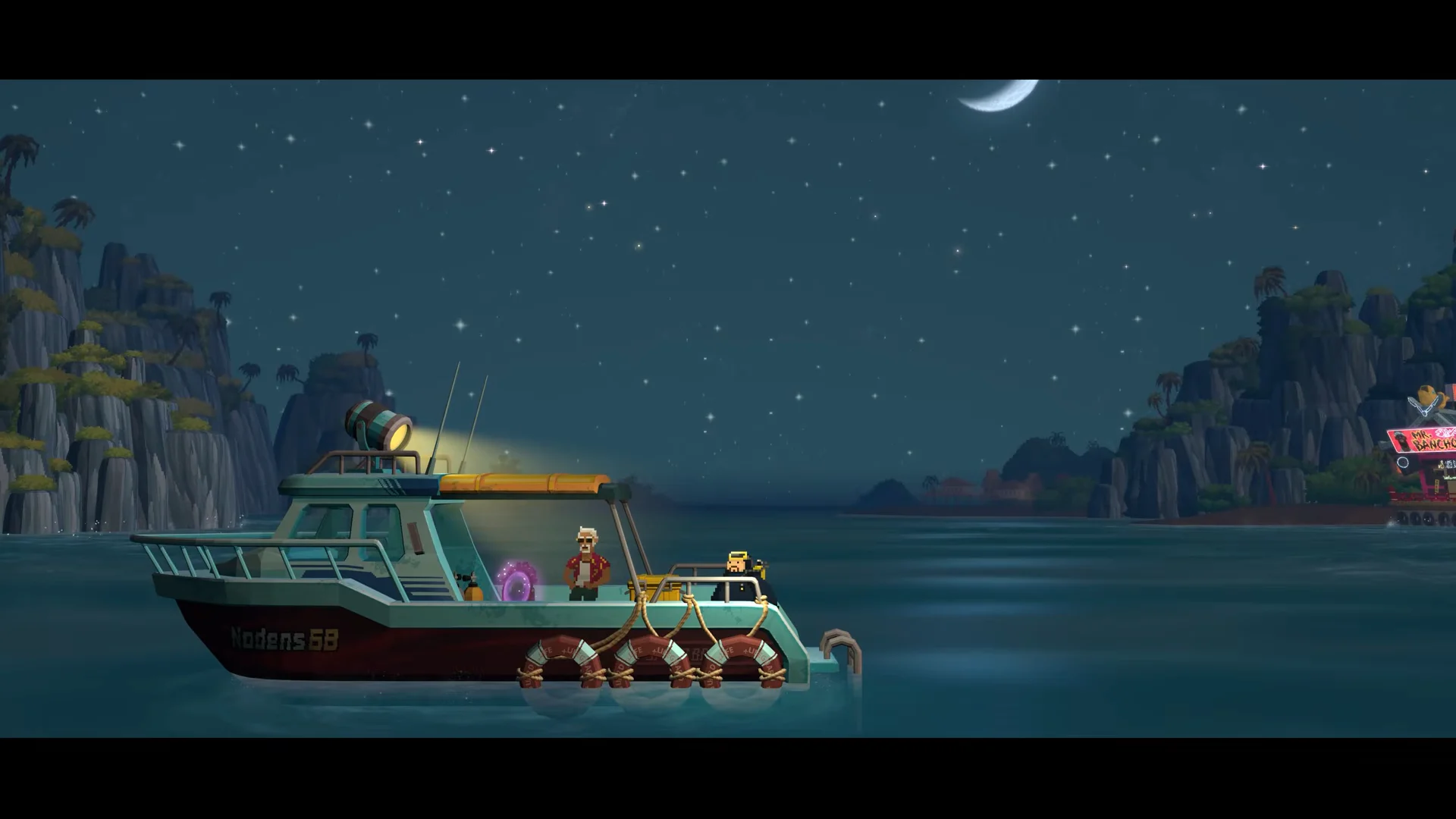 Boat at Night