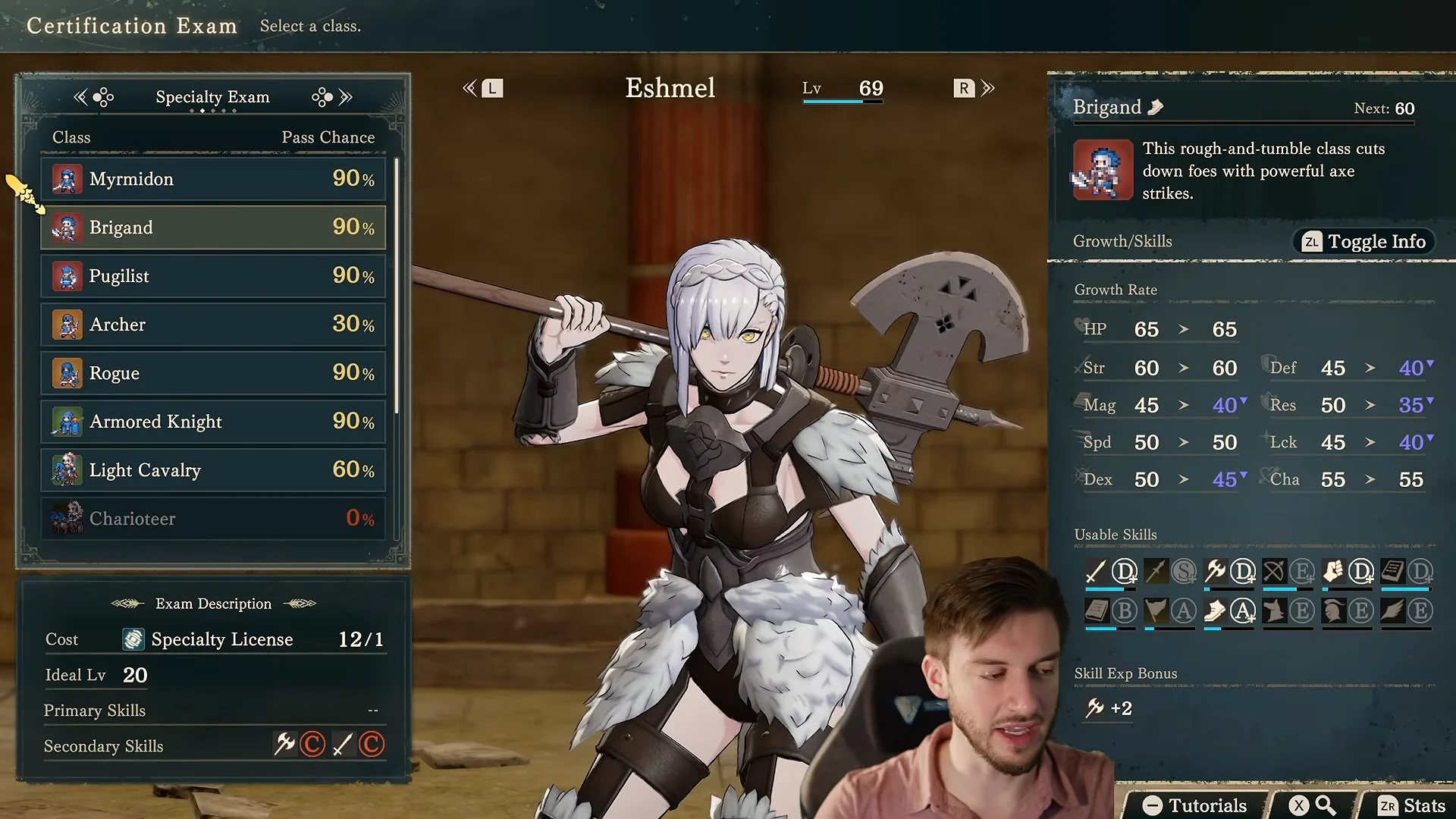 Axe & Brawling / Unarmed Class Path