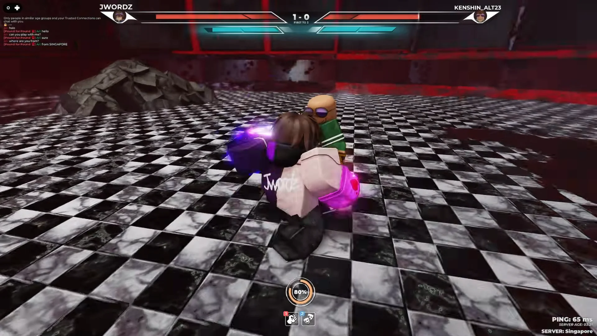 First Knockdown and Round 2