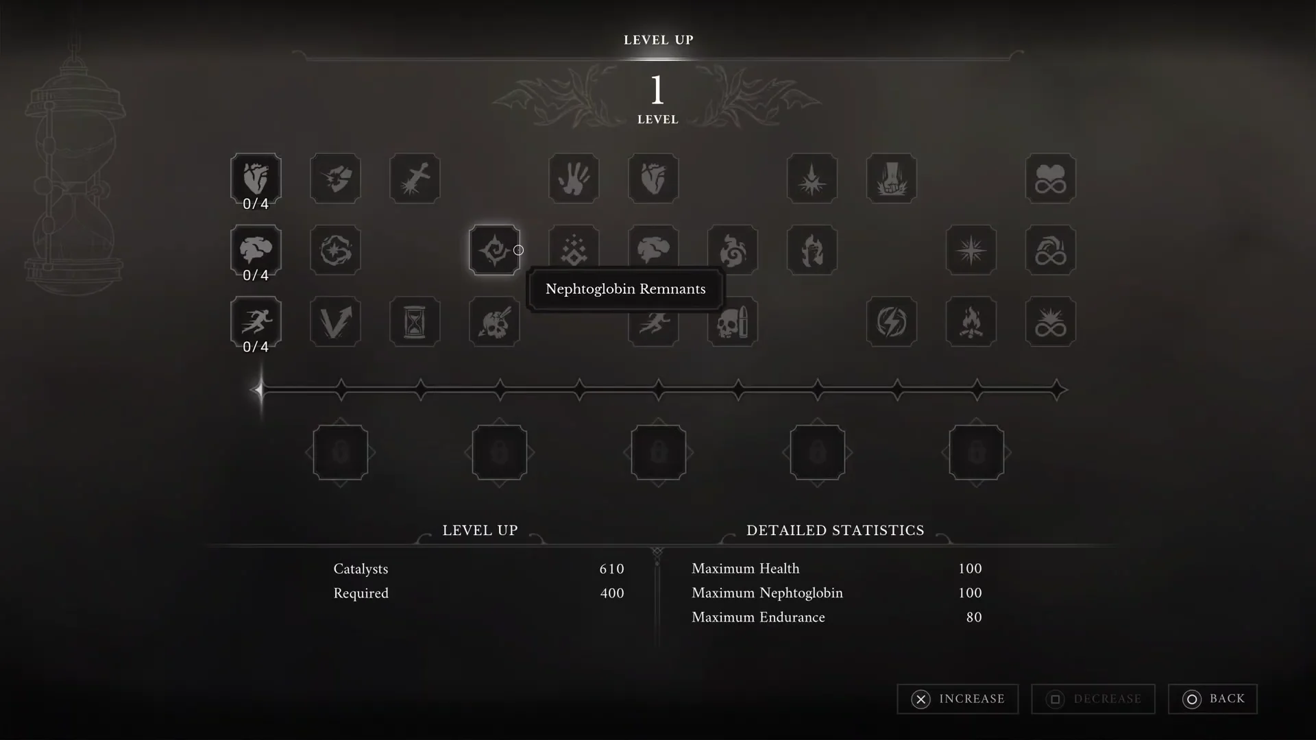 Inventory Check & Level 5 Requirement