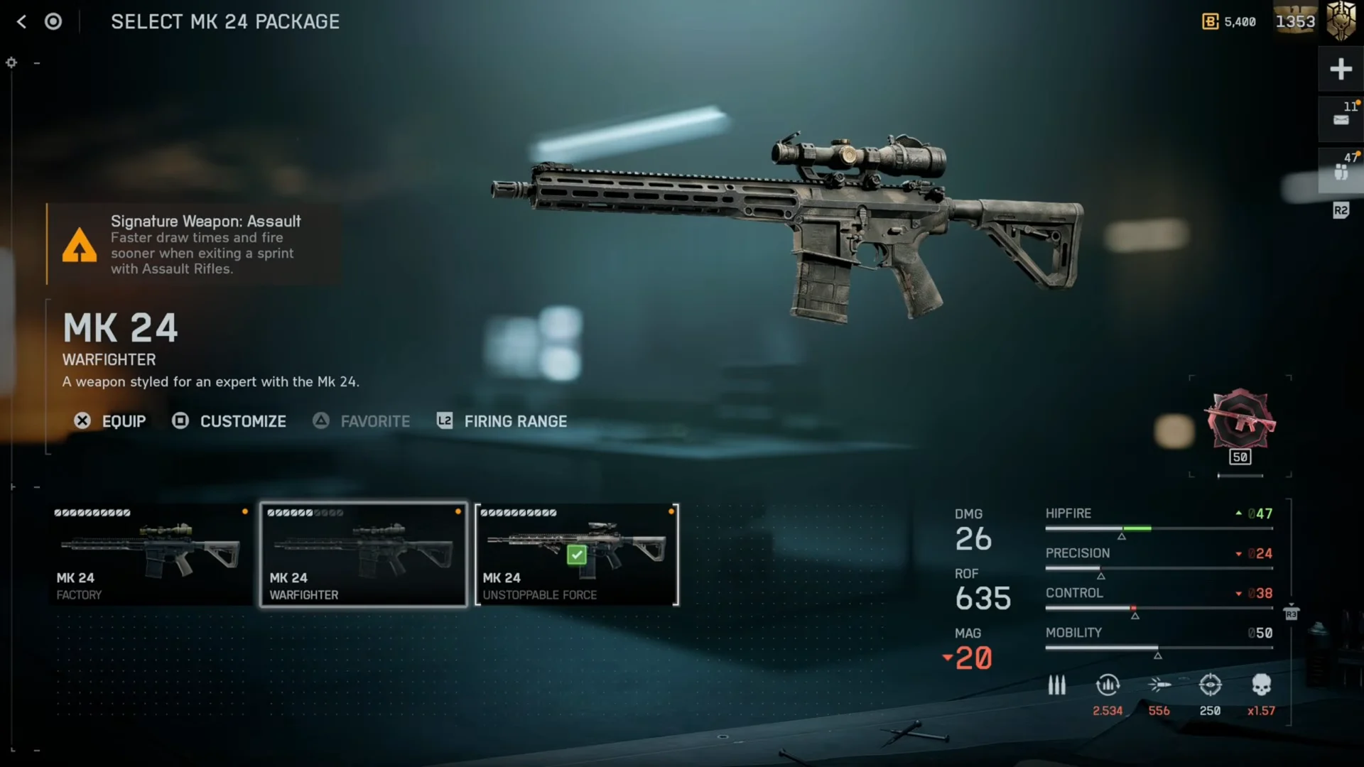 MK 24 Stats & Headshot Multiplier