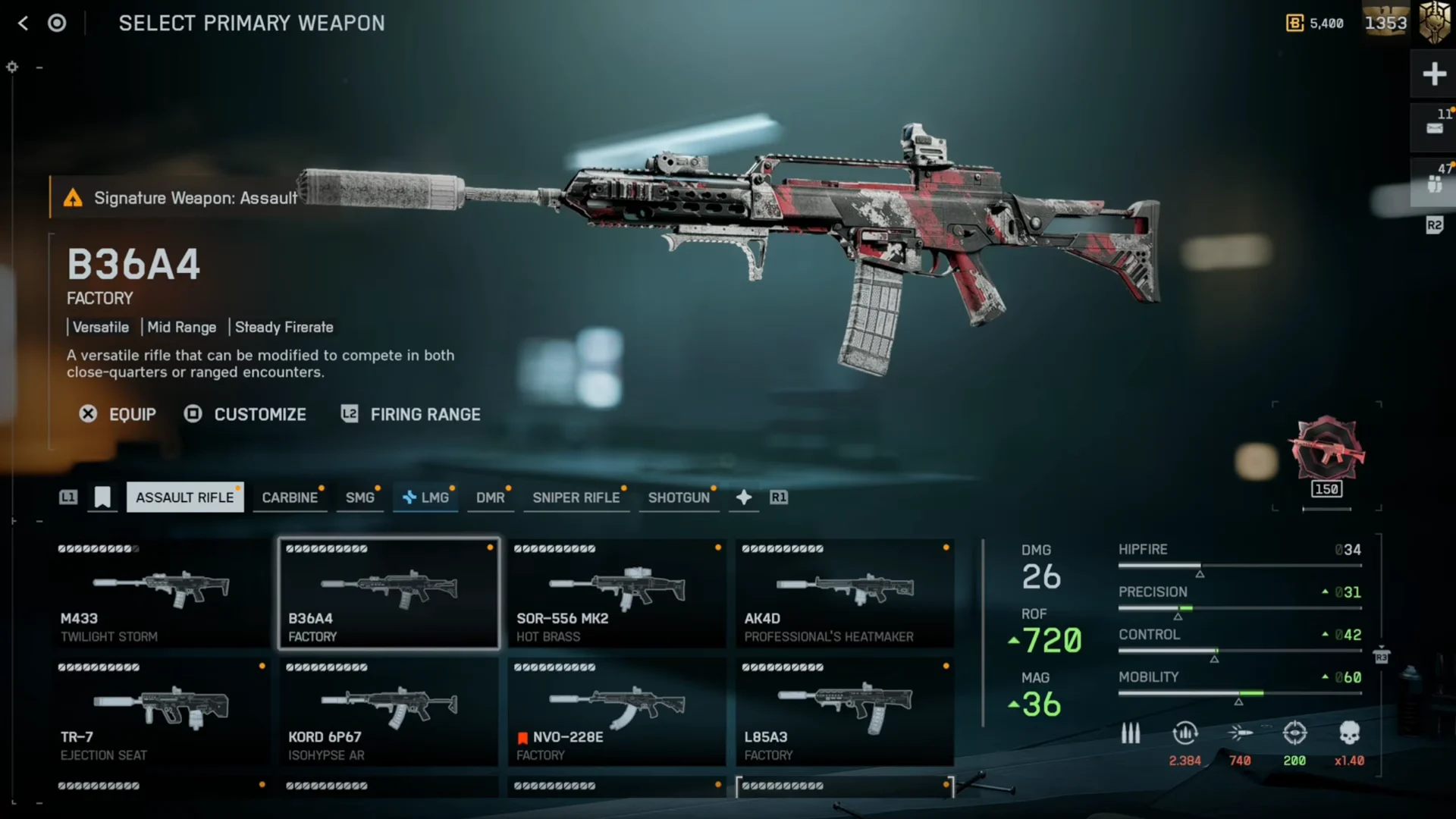 Headshot Multiplier Comparison