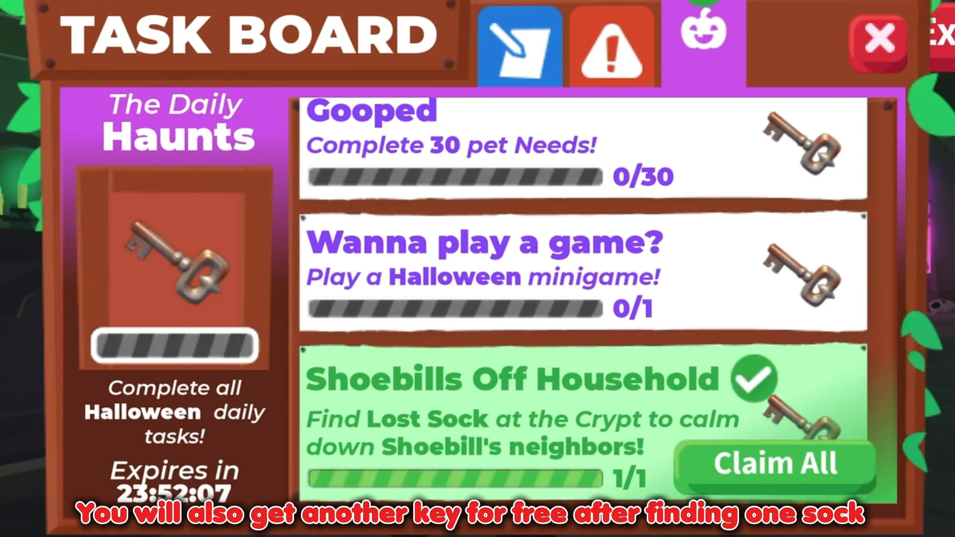Task Board Claim