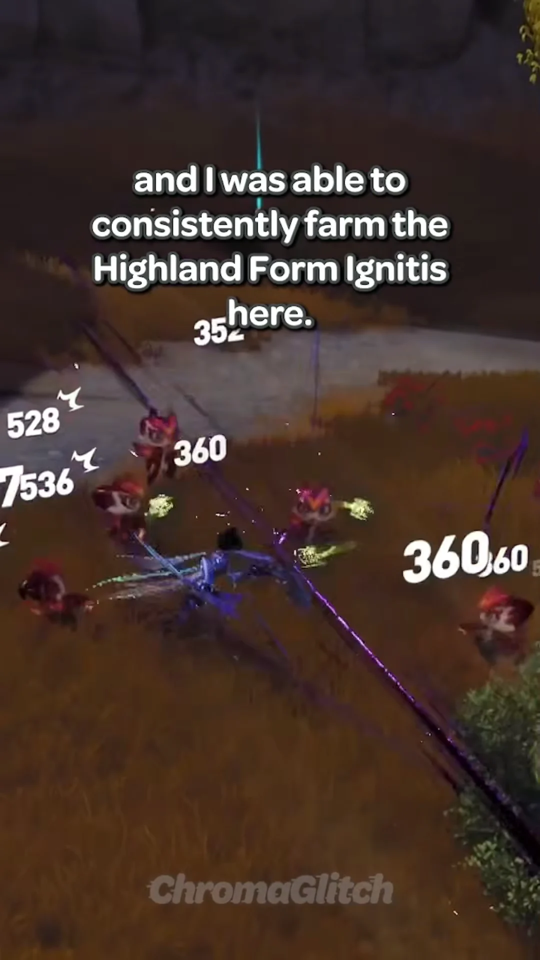 Defeating Highland Form Wisptises