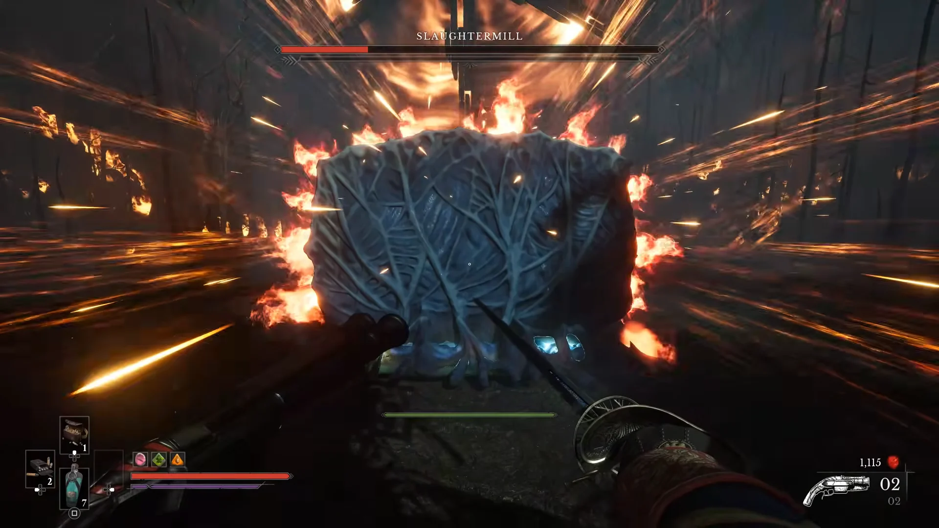 Shielding Projectile Barrage