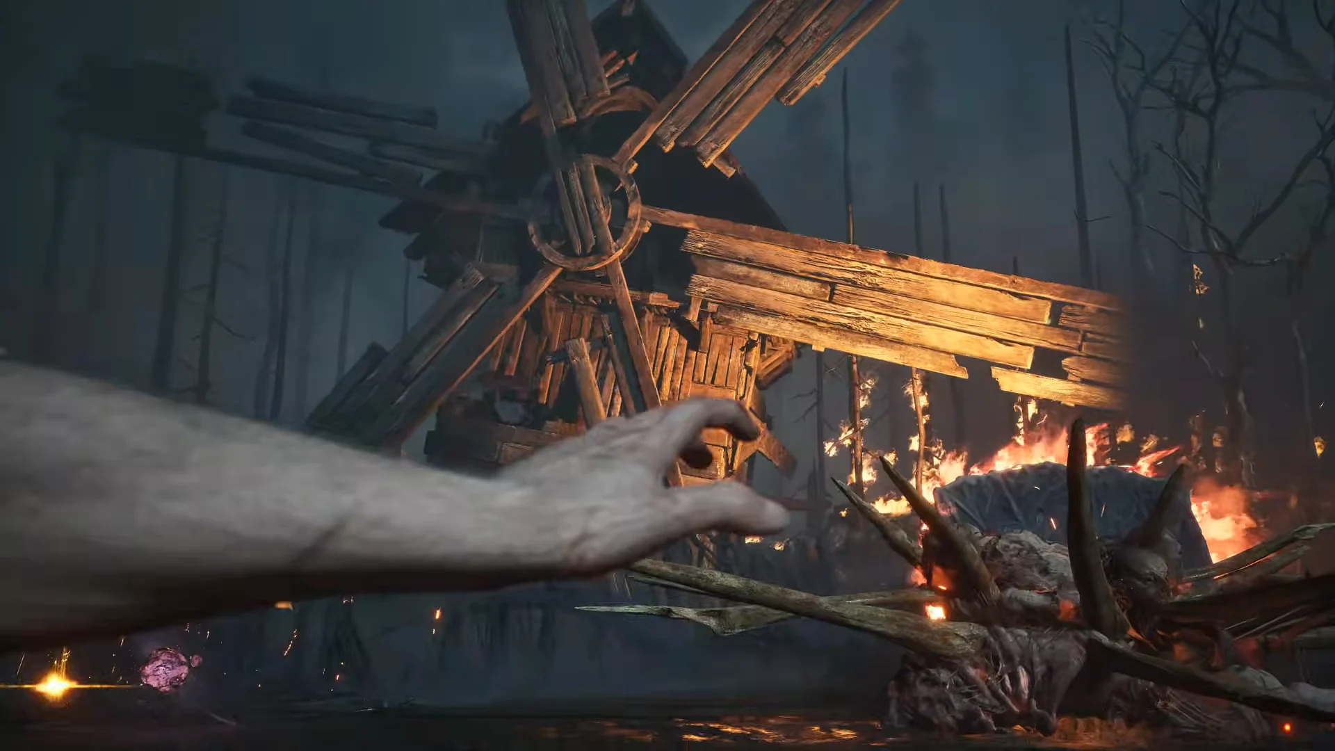 Windmill Collapse Cutscene