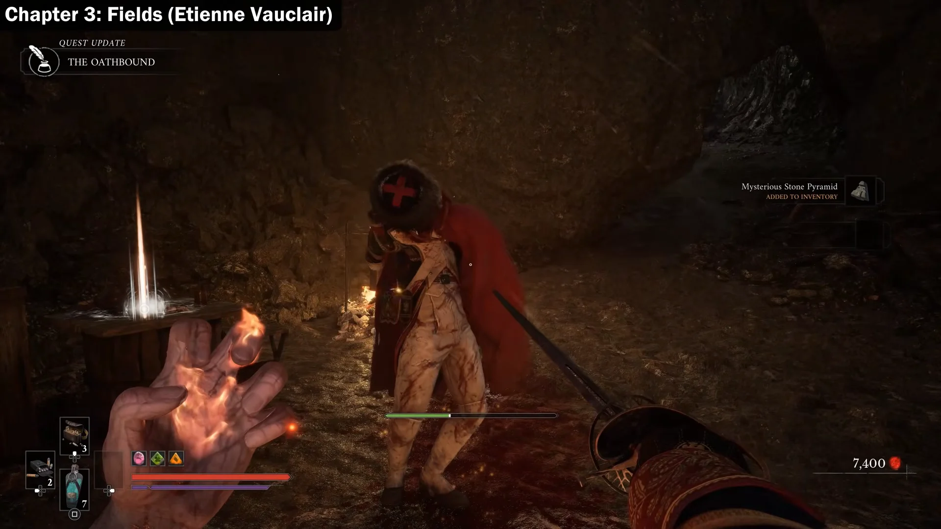 Defeating Etienne Vauclair
