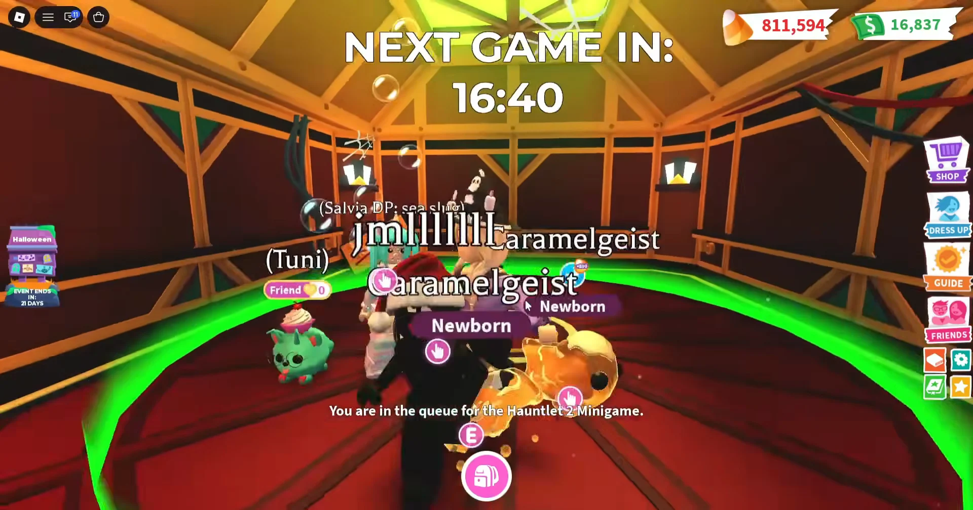Inspecting Bobageist and the Hauntlet 2 queue