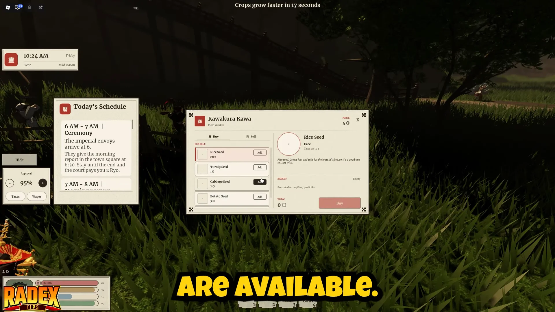 NPC Shop & Skill Progression