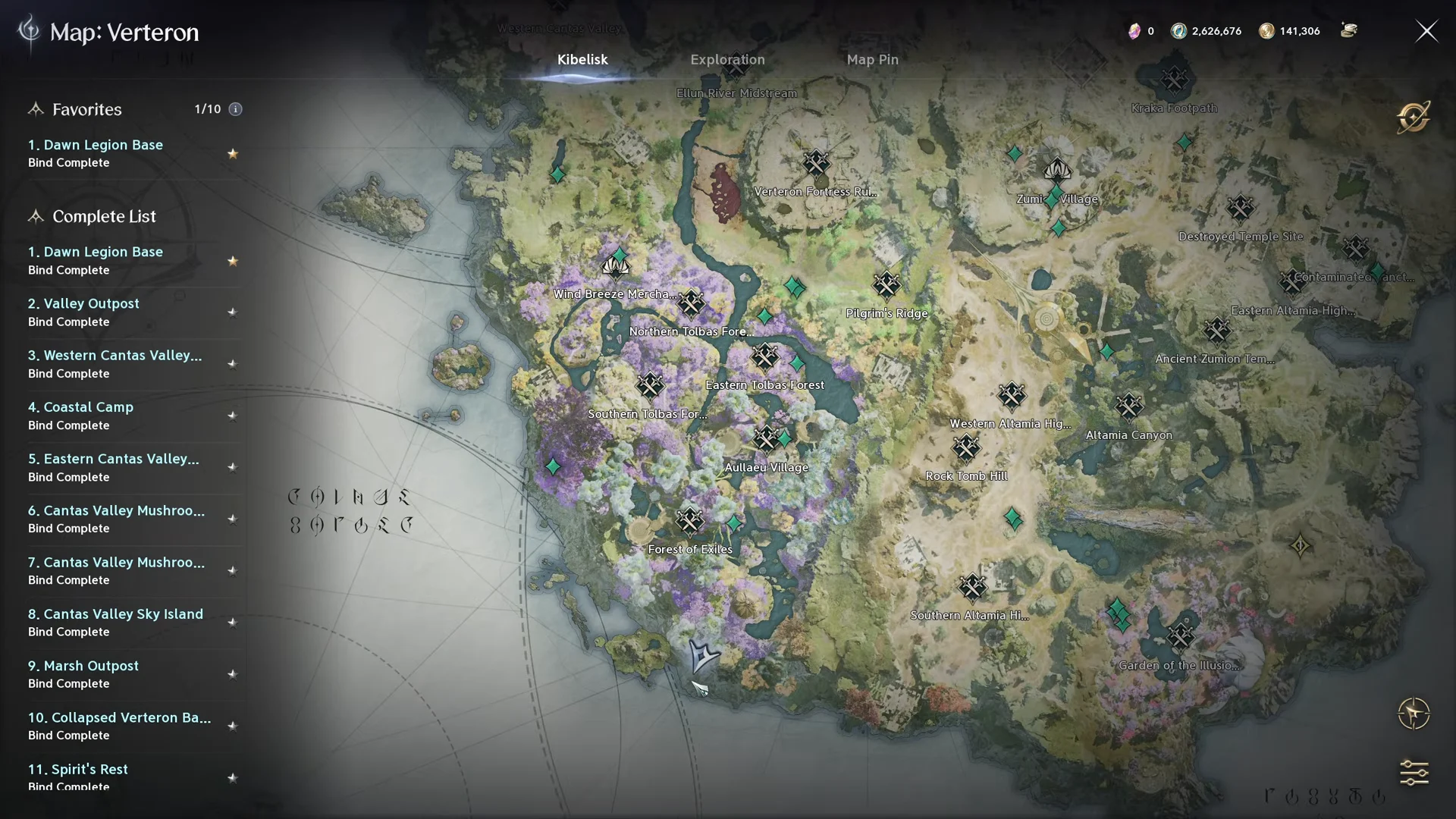 World Map Location Display