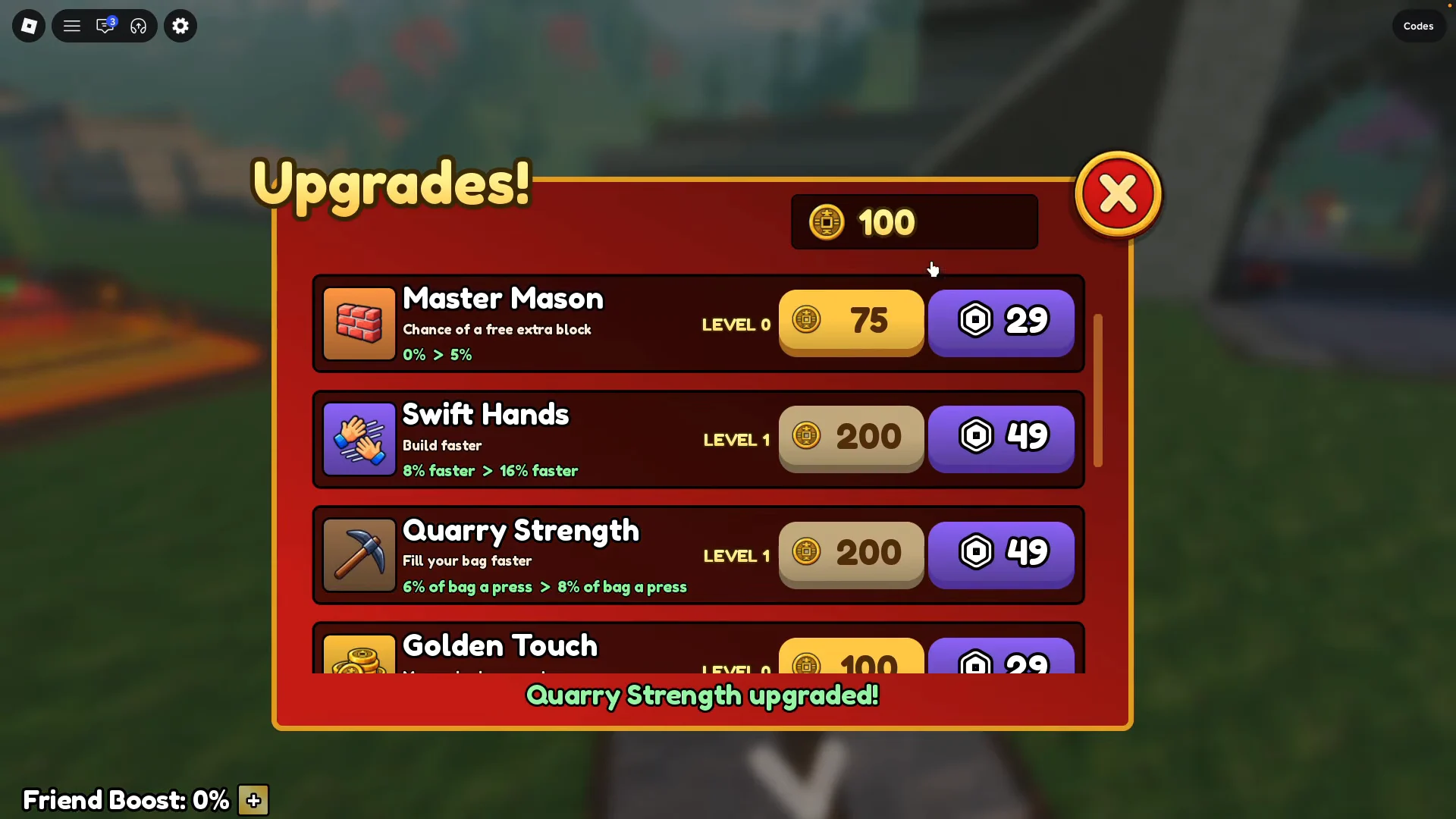 Purchasing upgrades