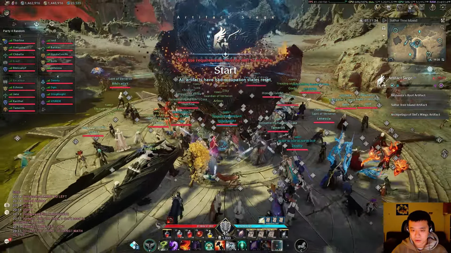 Siege Begins & Boss Spawns