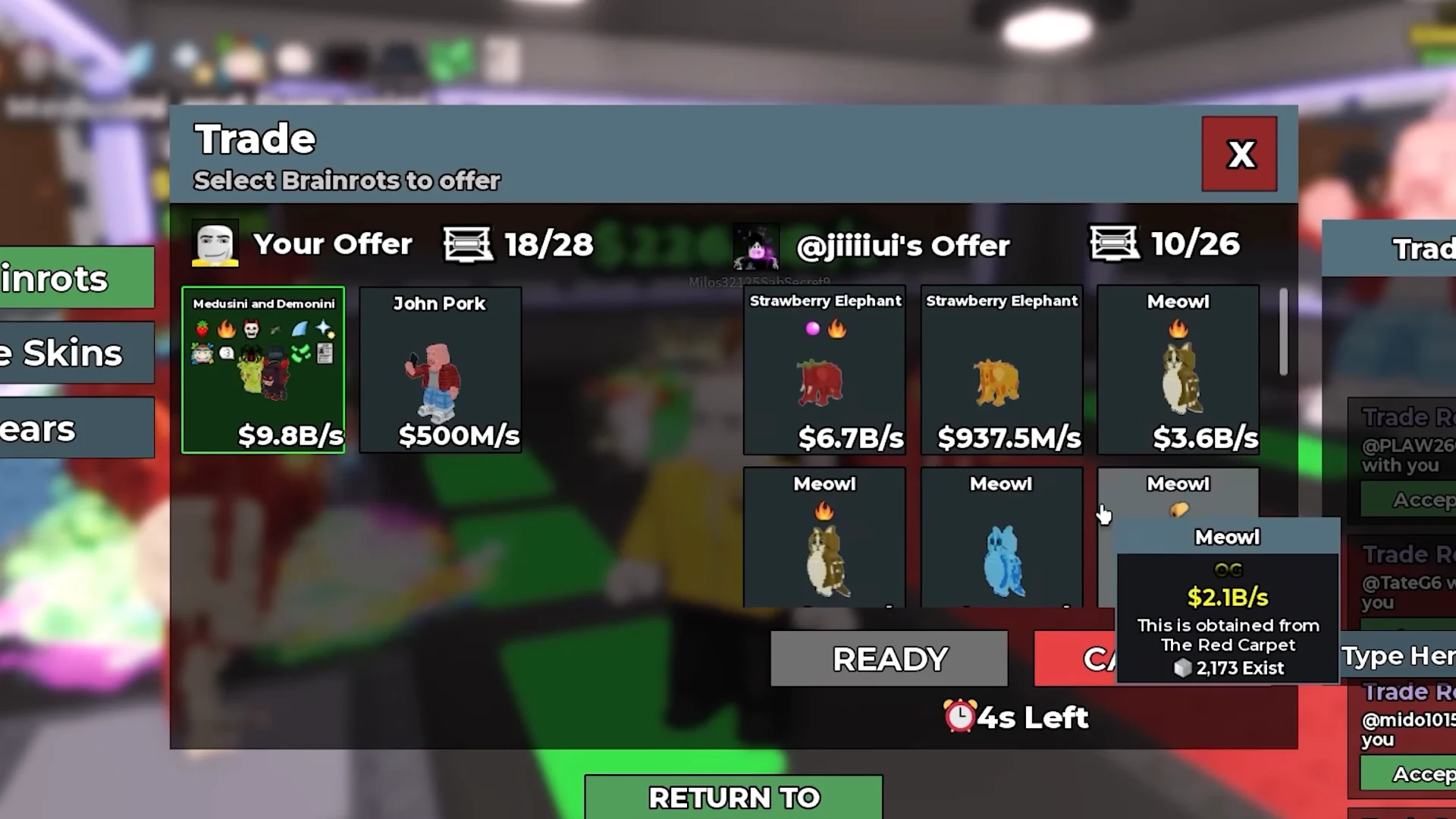 Initial Trade Plaza Encounters