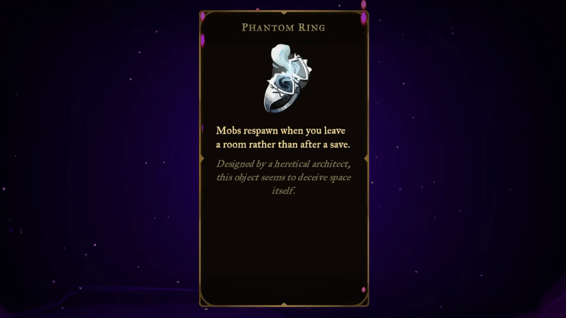 The Ultimate Method: Phantom Ring Relic