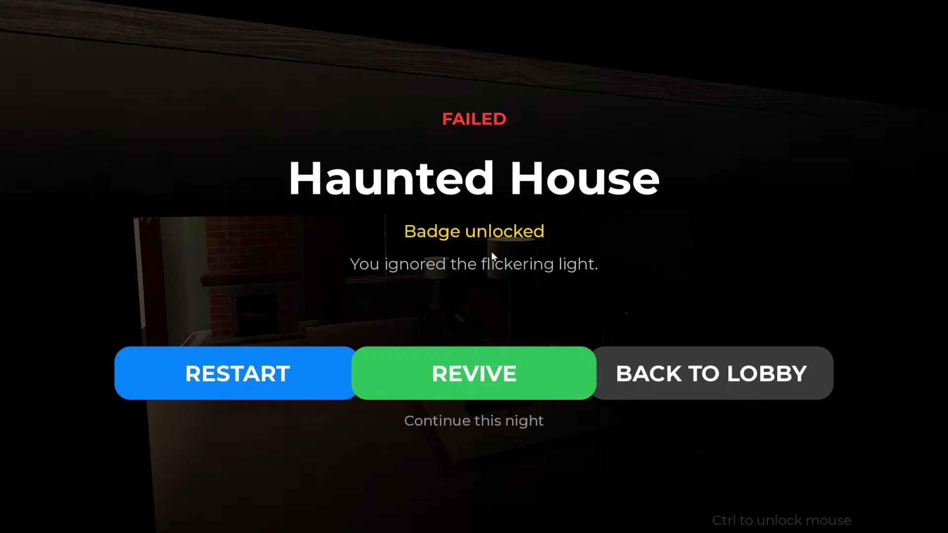 Haunted House Badge