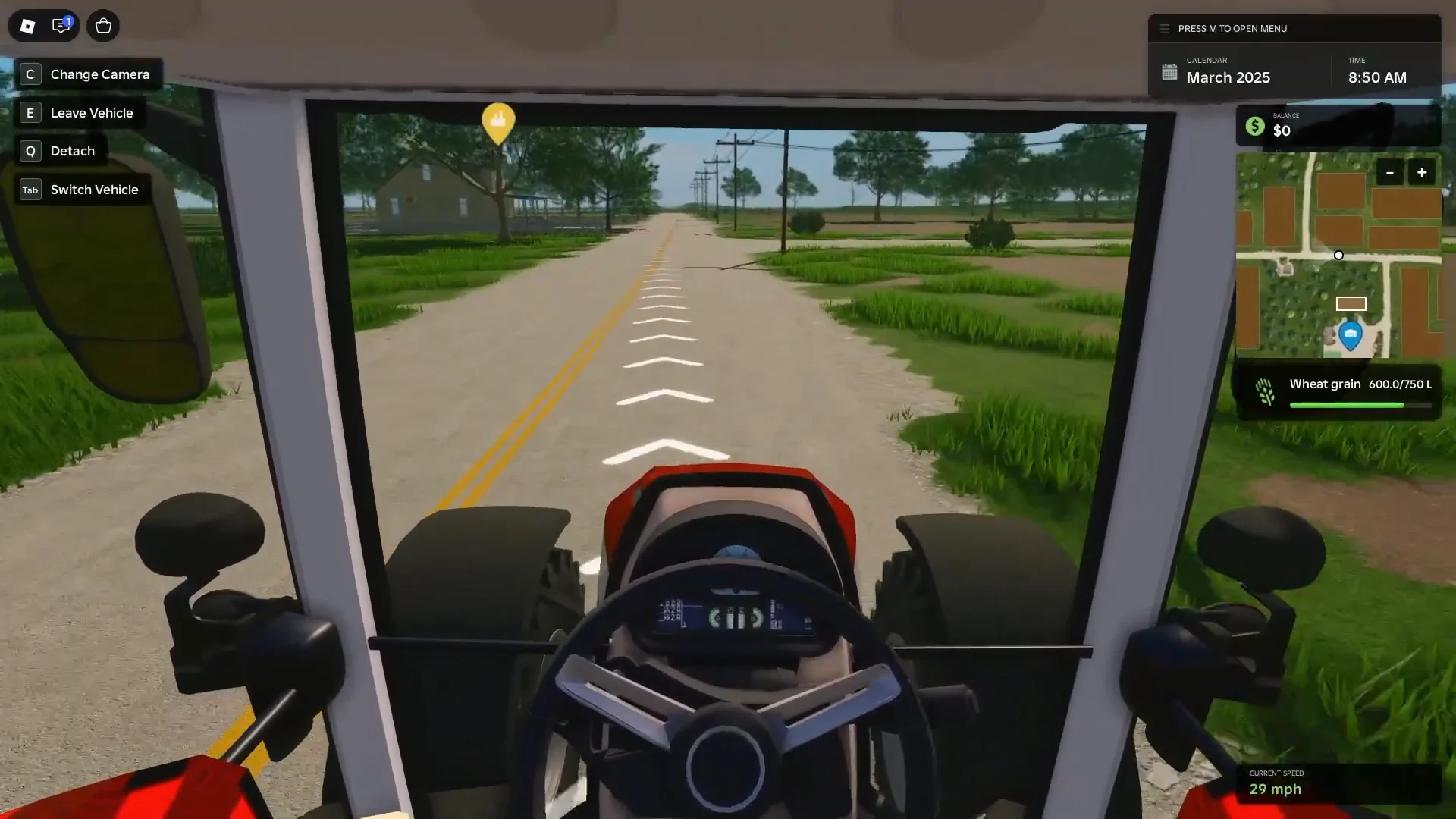 Driving to Factory