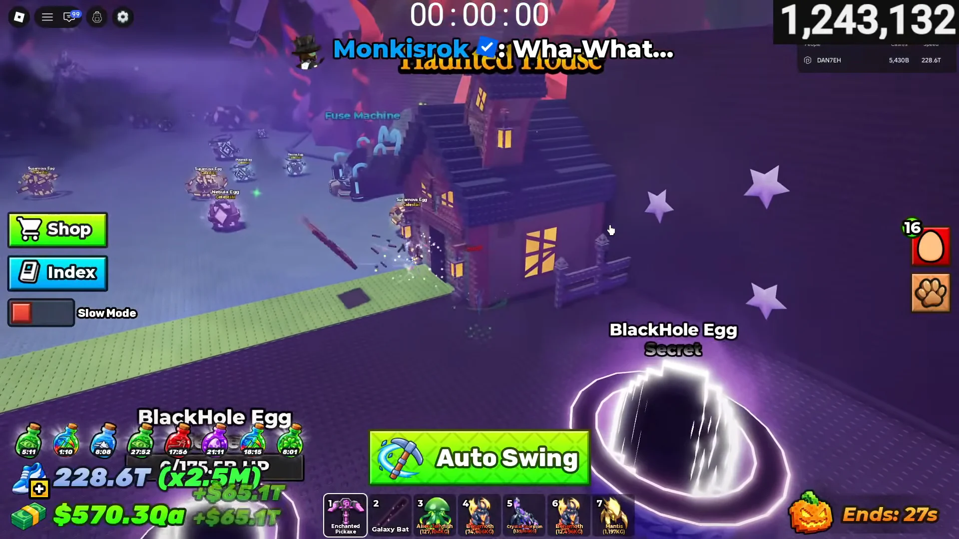 Lights Out effect