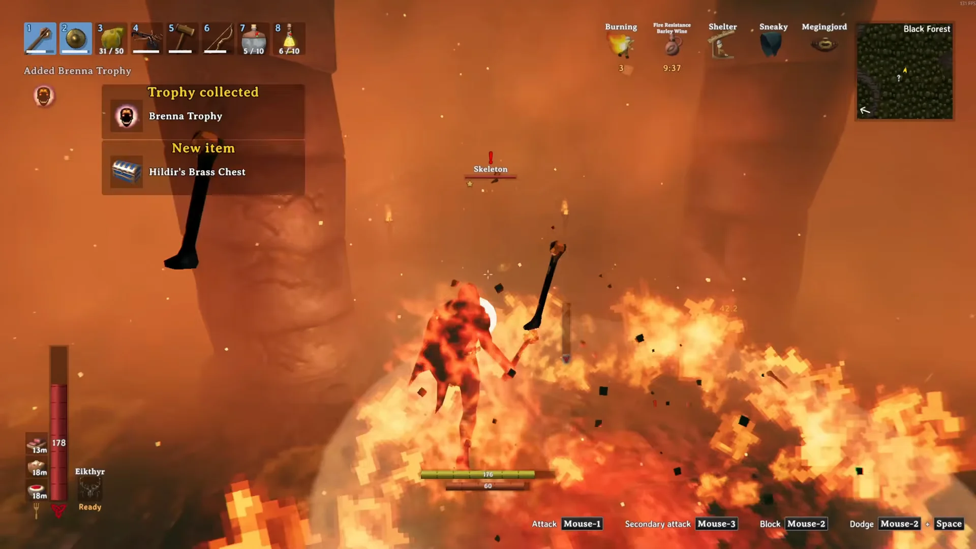 Defeating Brenna & Remaining Archers