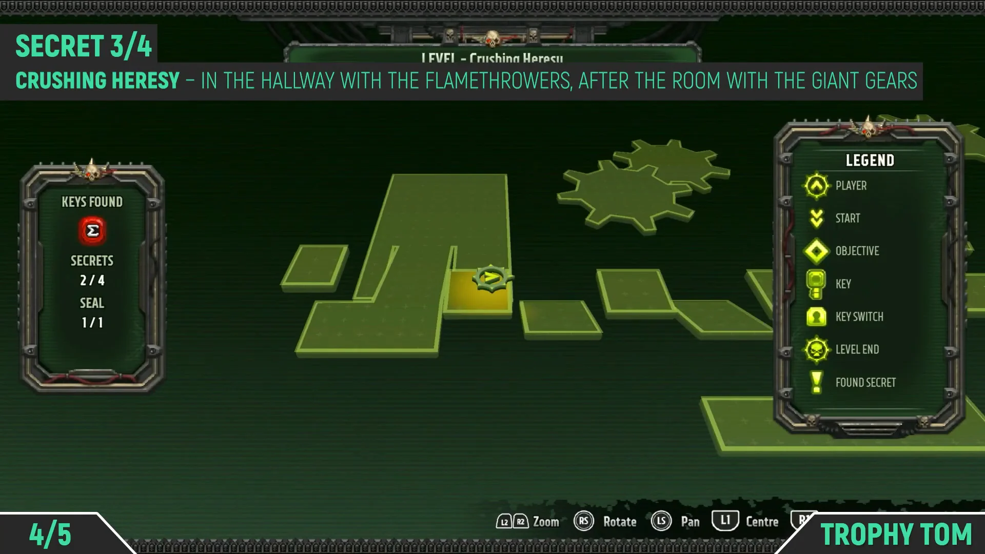 Secret 3 Map & Route