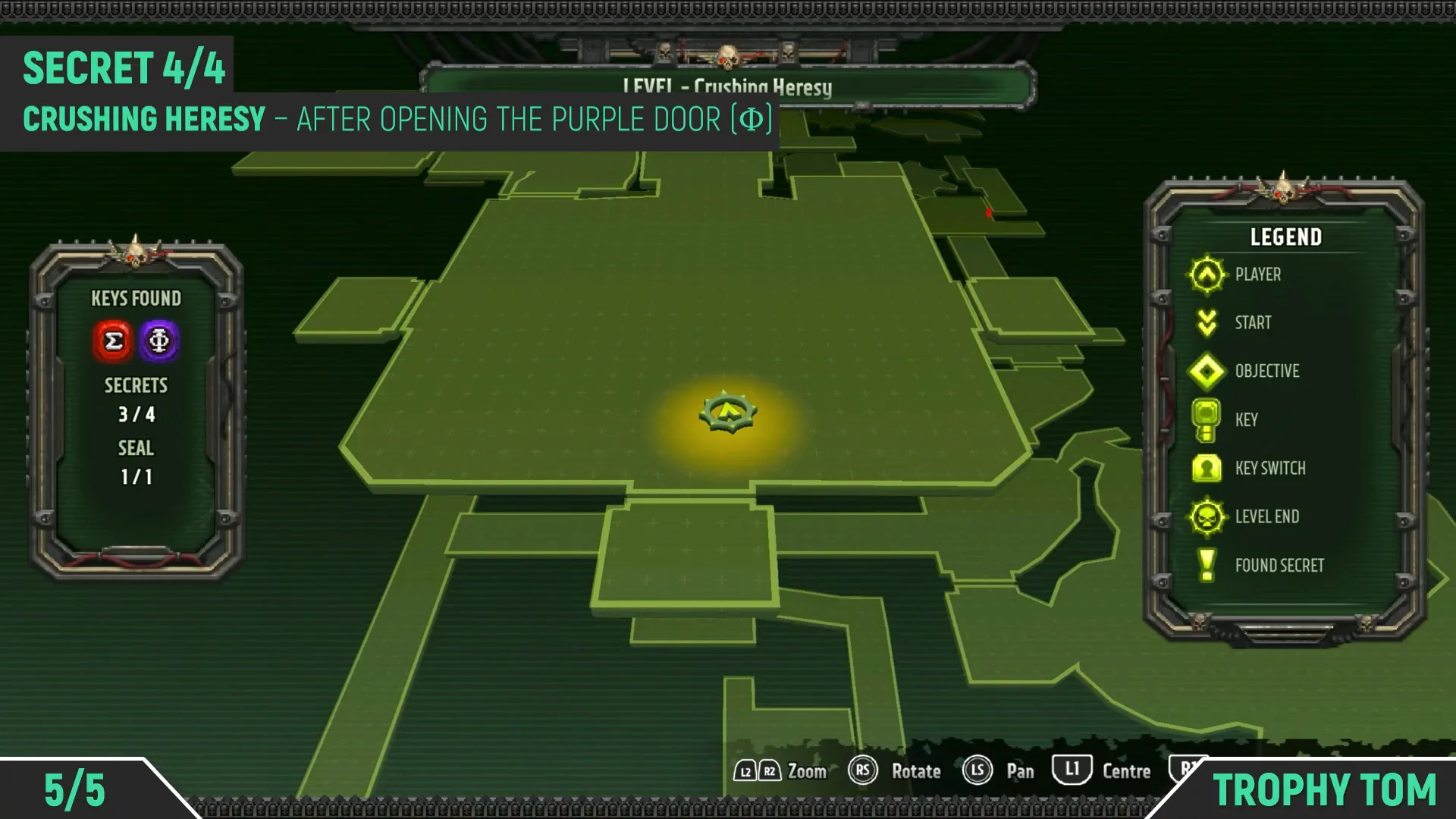 Secret 4 Map & Route