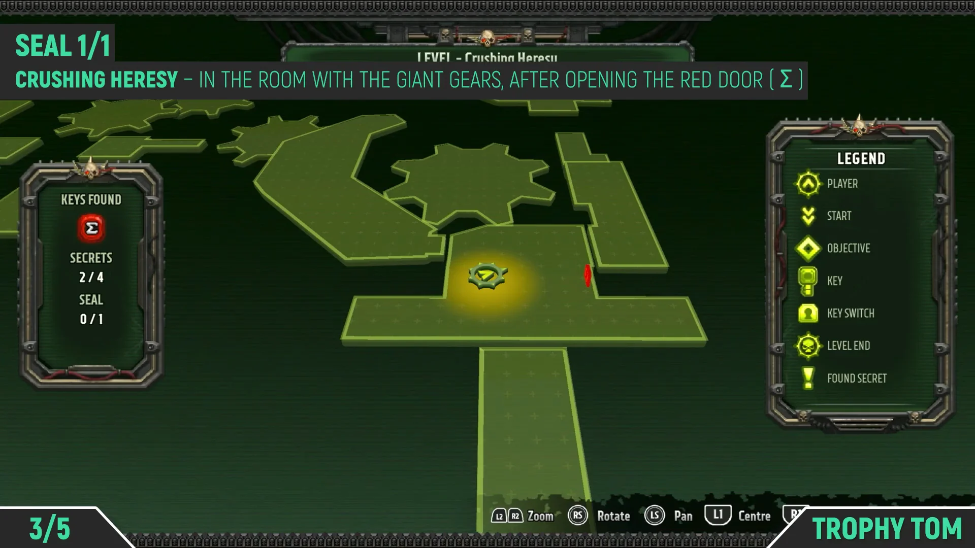 Seal 1 Map & Route