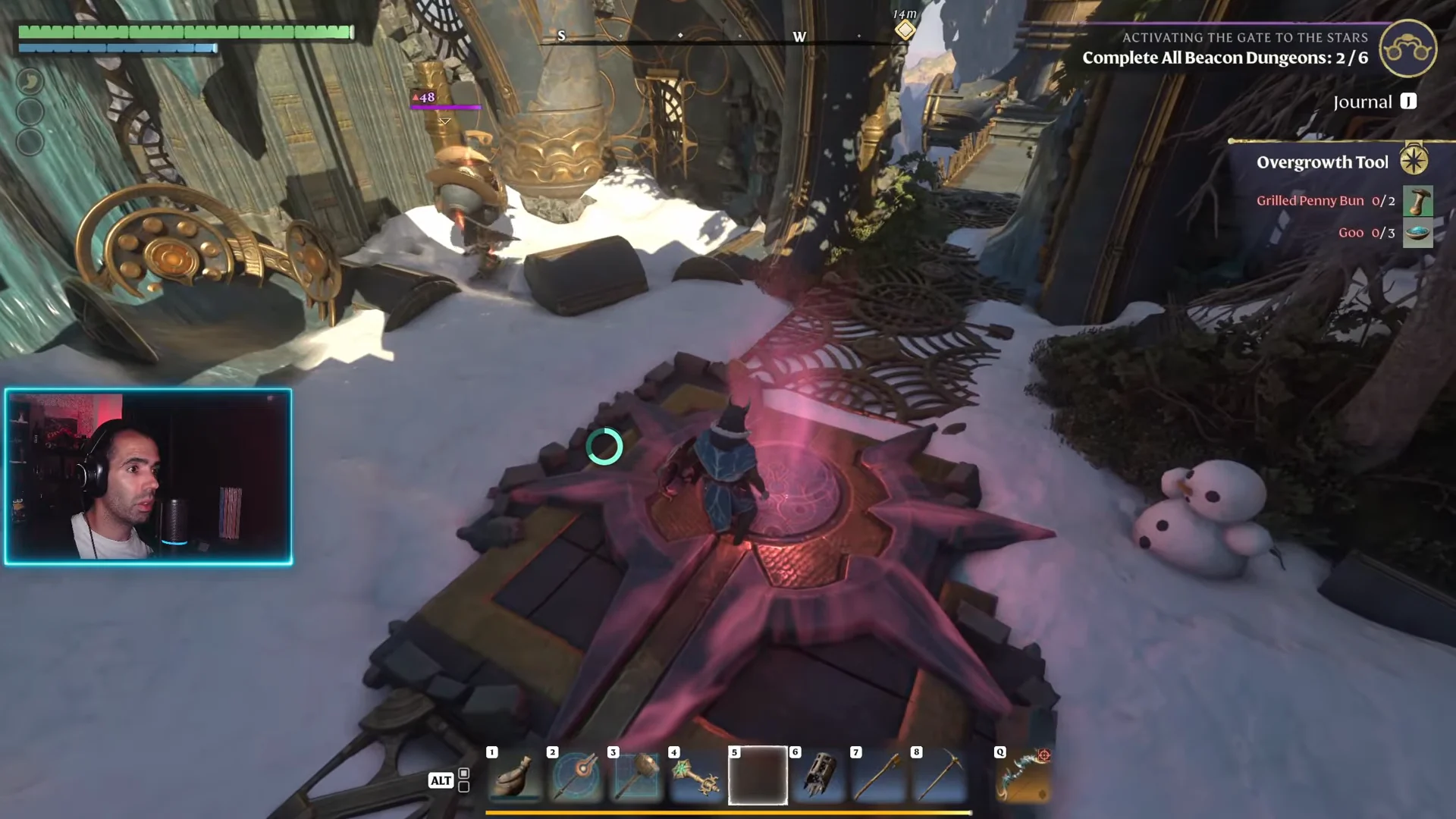 Entering Beacon Dungeon