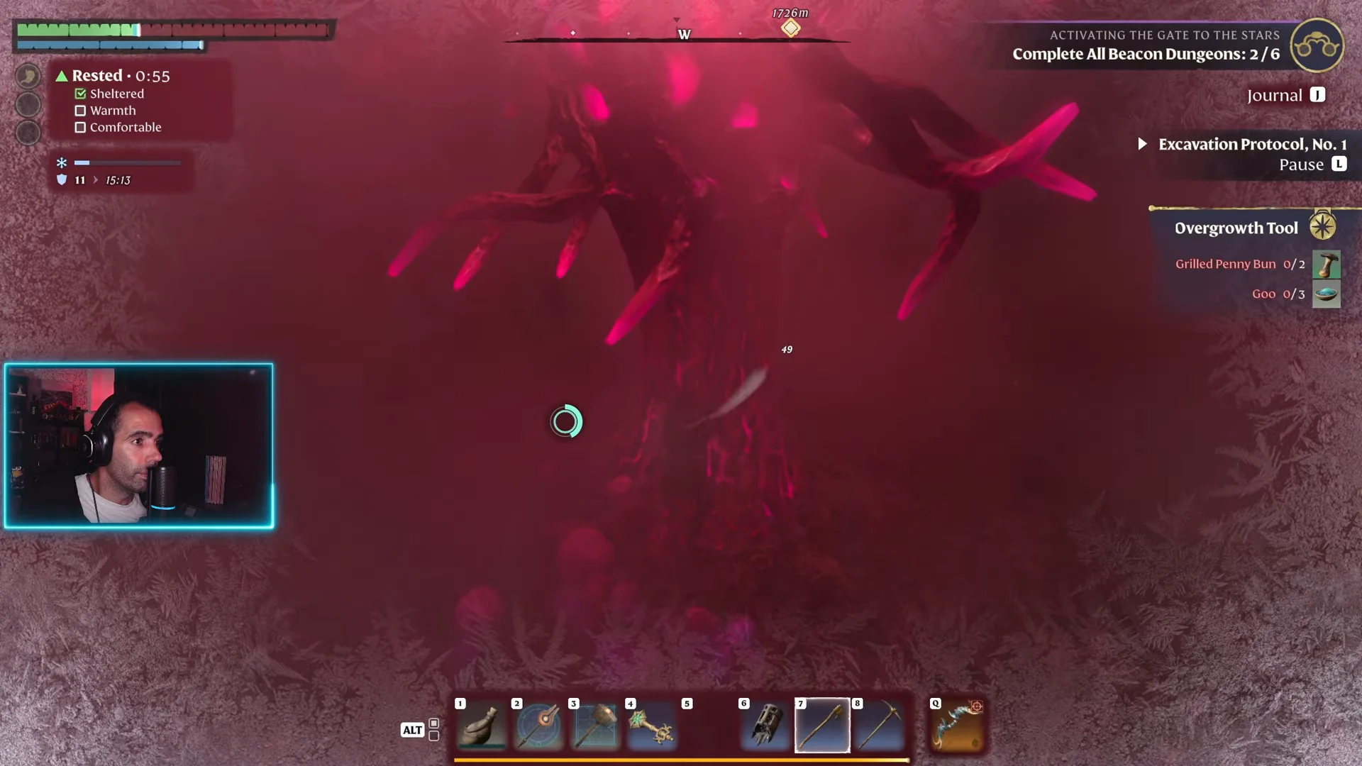 Destroying the Shroud Root