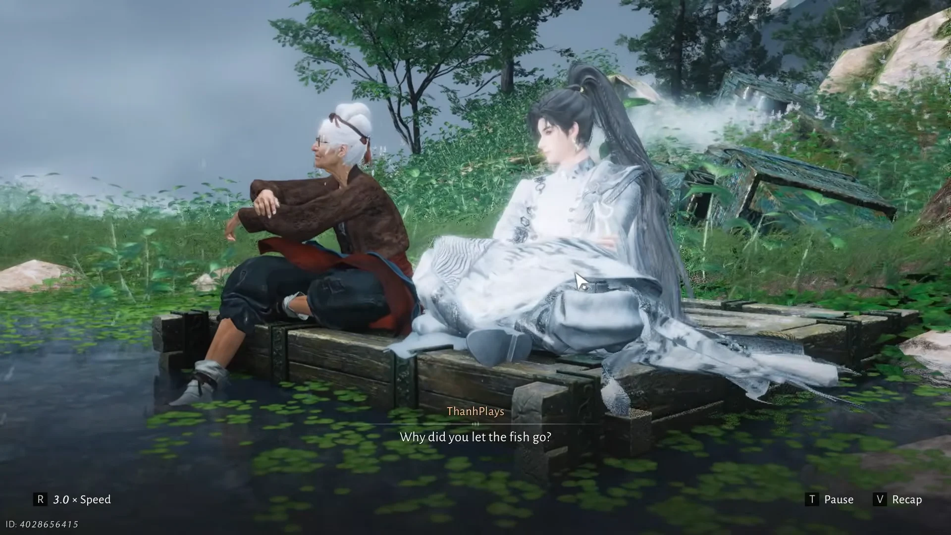 Waiting with Granny Yun