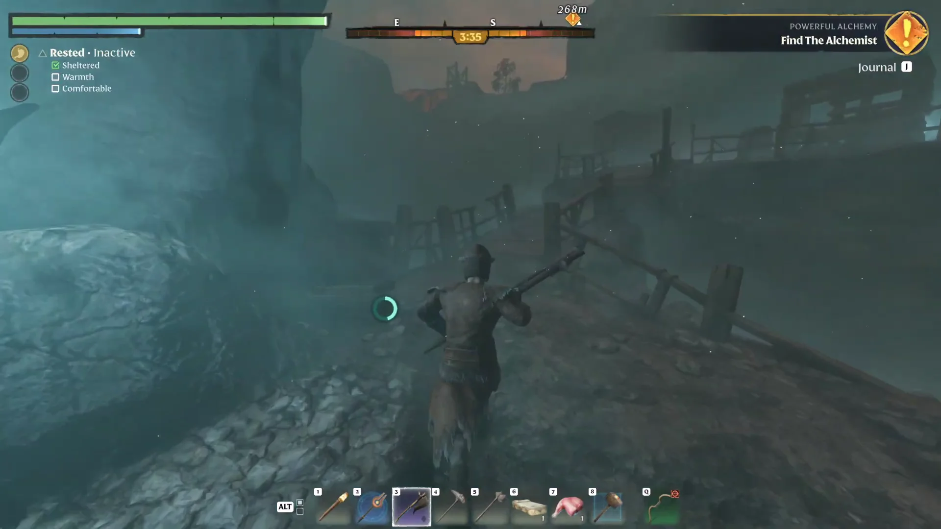 Navigating Inside Mine