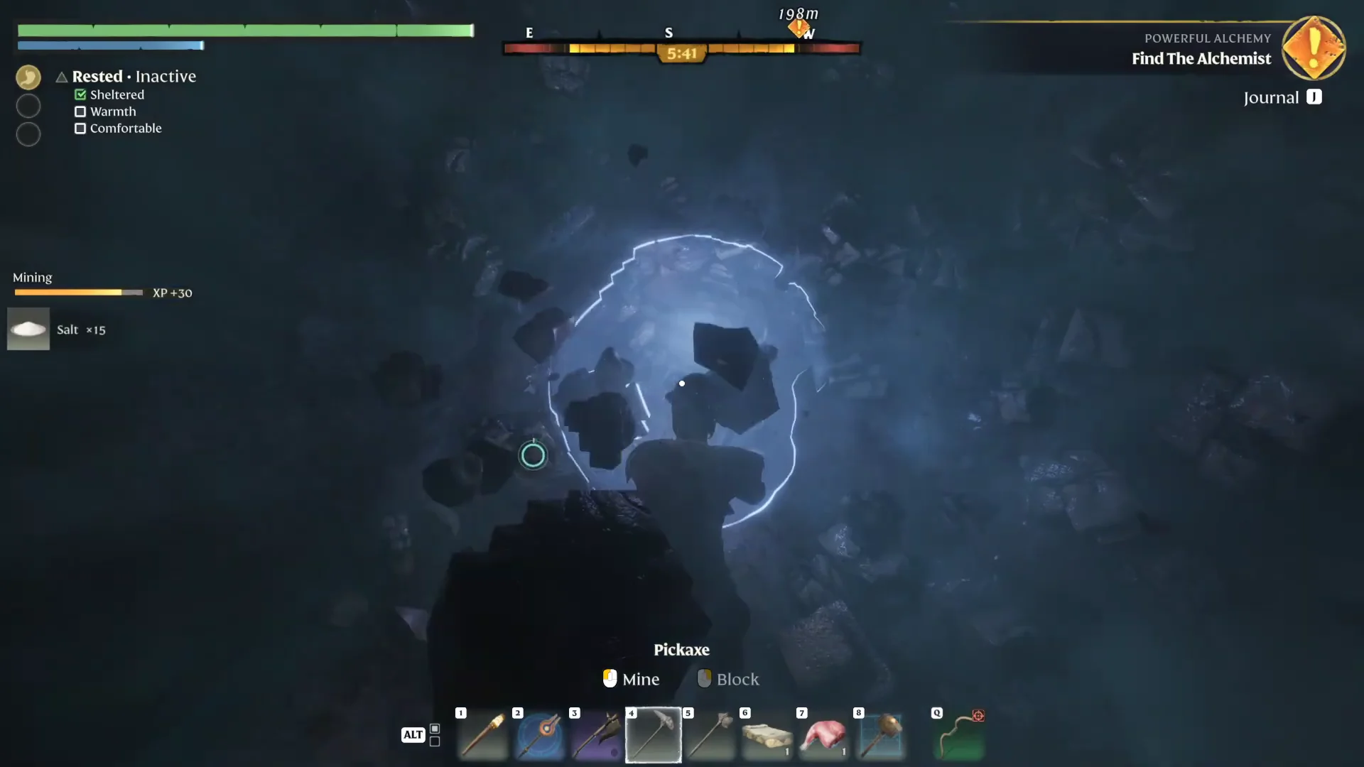Mining Salt Deposit