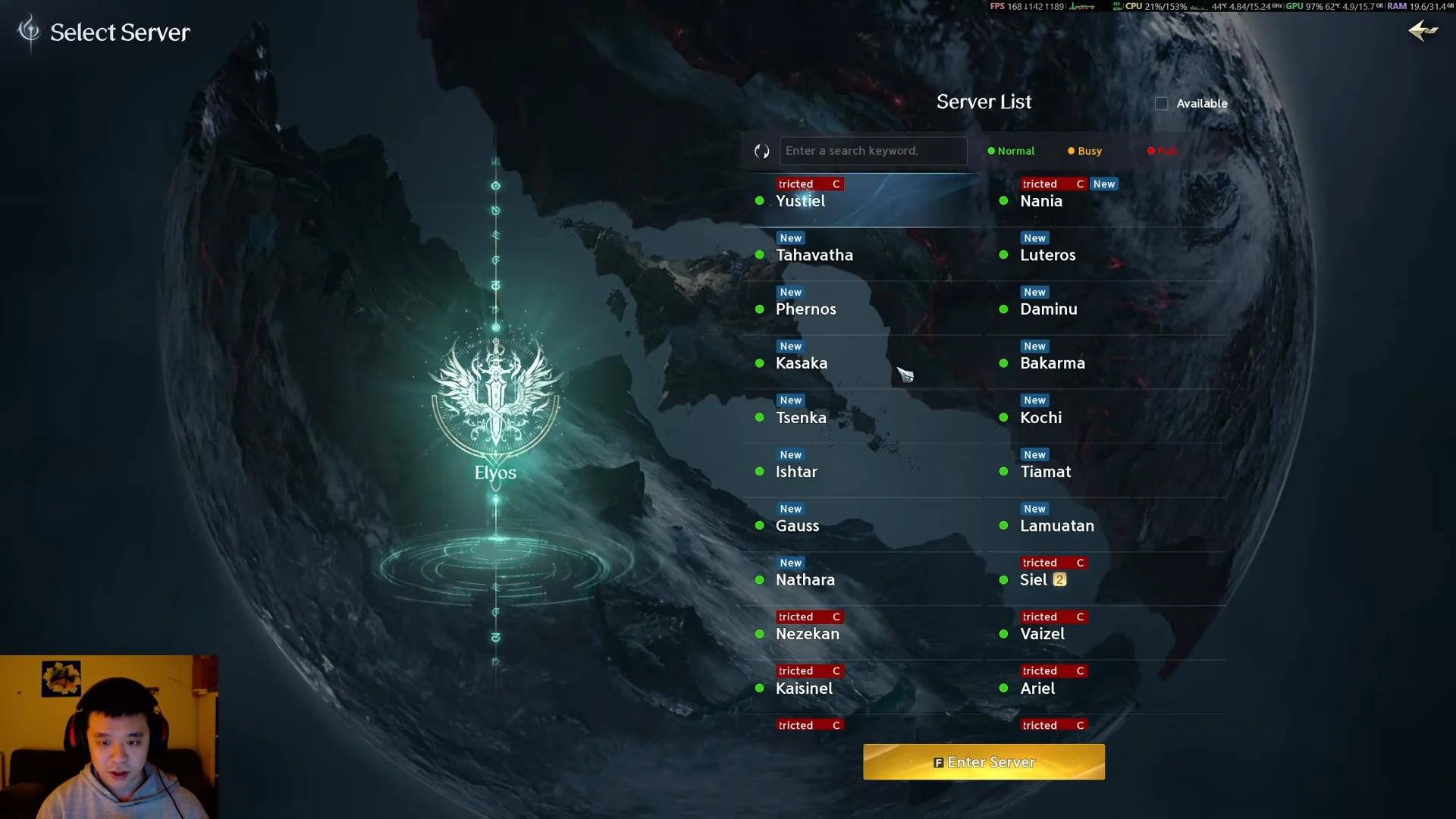Client Relaunch & Server Selection