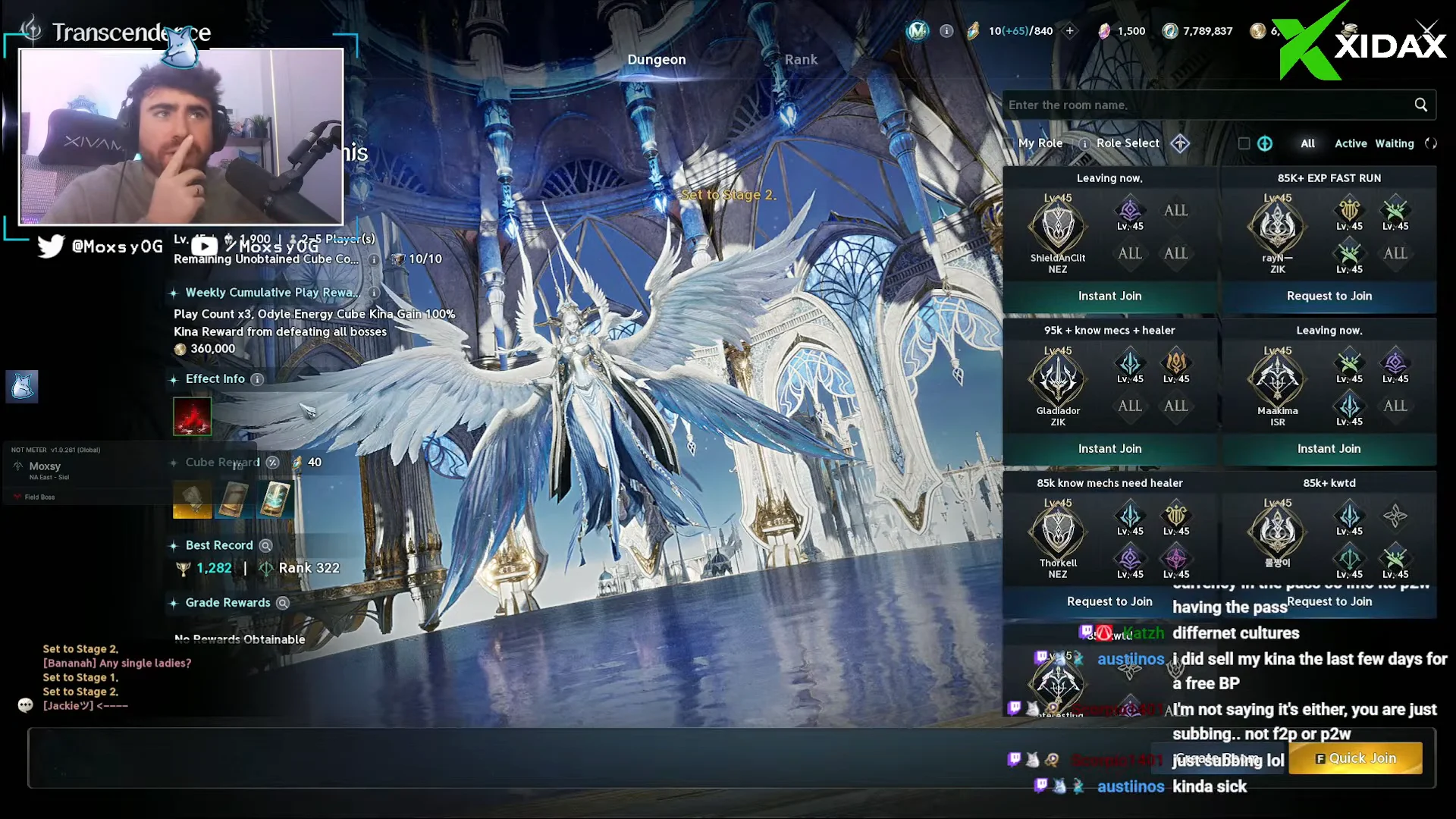 Checking Dungeon Lobby