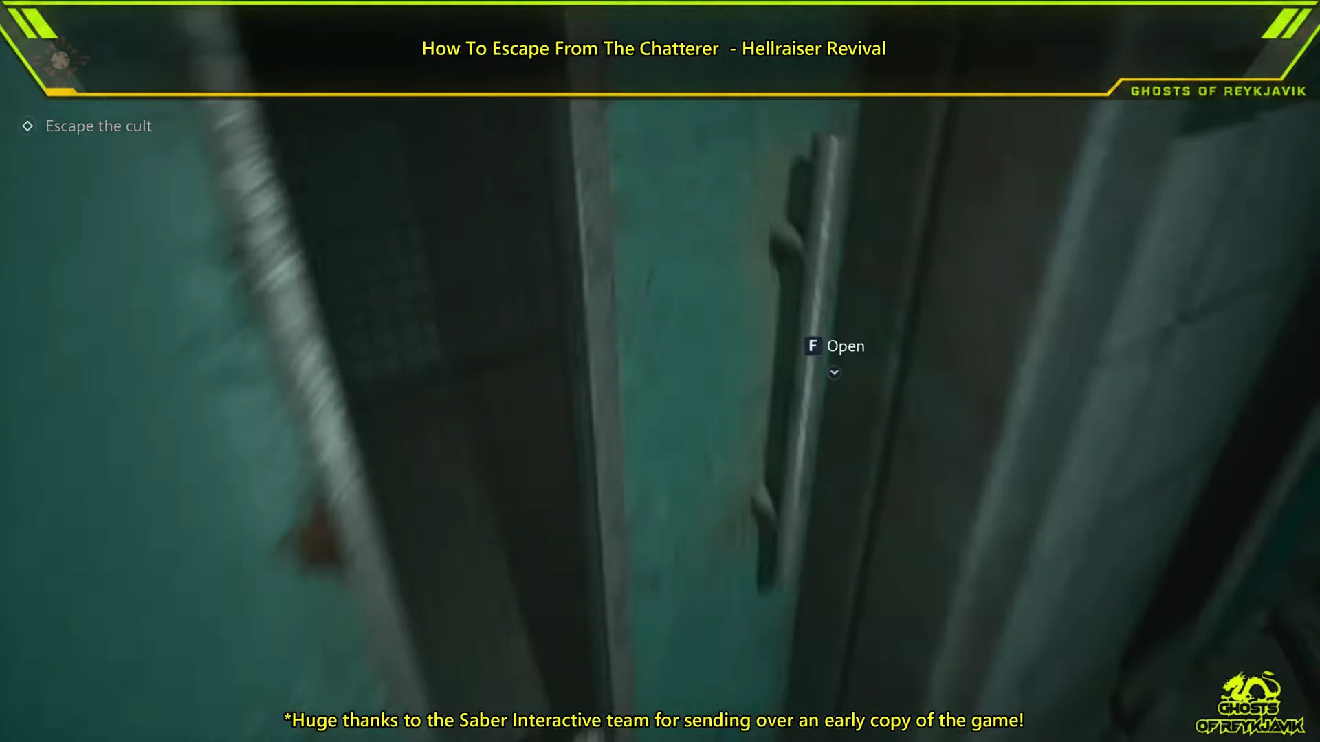 Escape Door Interaction