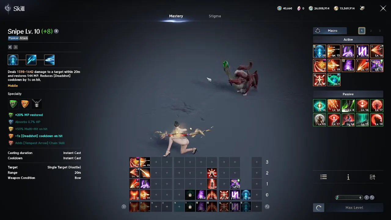 Skill Layout Breakdown