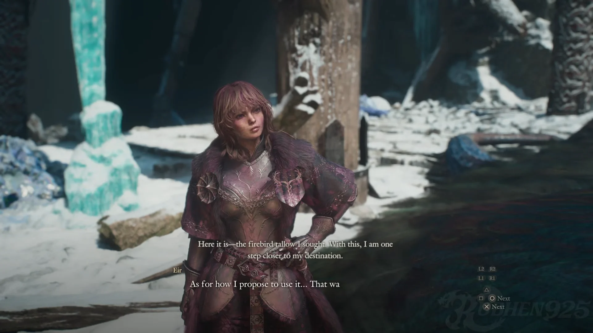 Gaganat Slain & Eir Dialogue