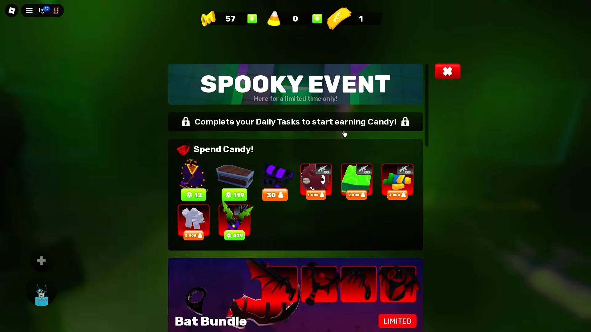 Step 1: Complete Daily Tasks to Unlock Candy